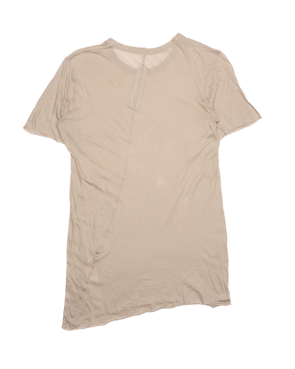 F/W24 Rick Owens ‘PORTERVILLE’  Unstable Cotton Pearl T-Shirt