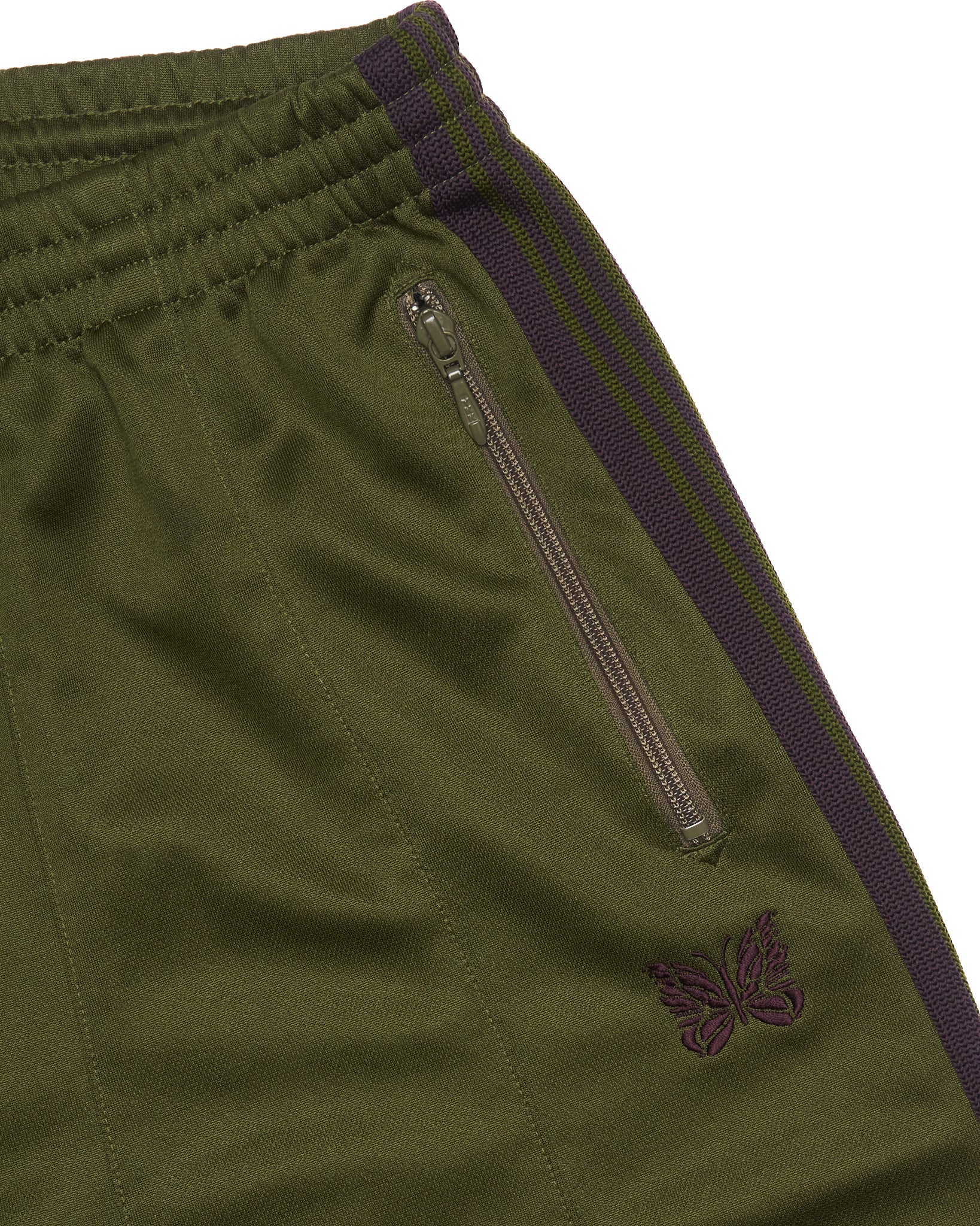 Needles Wide Leg Striped Track Pant