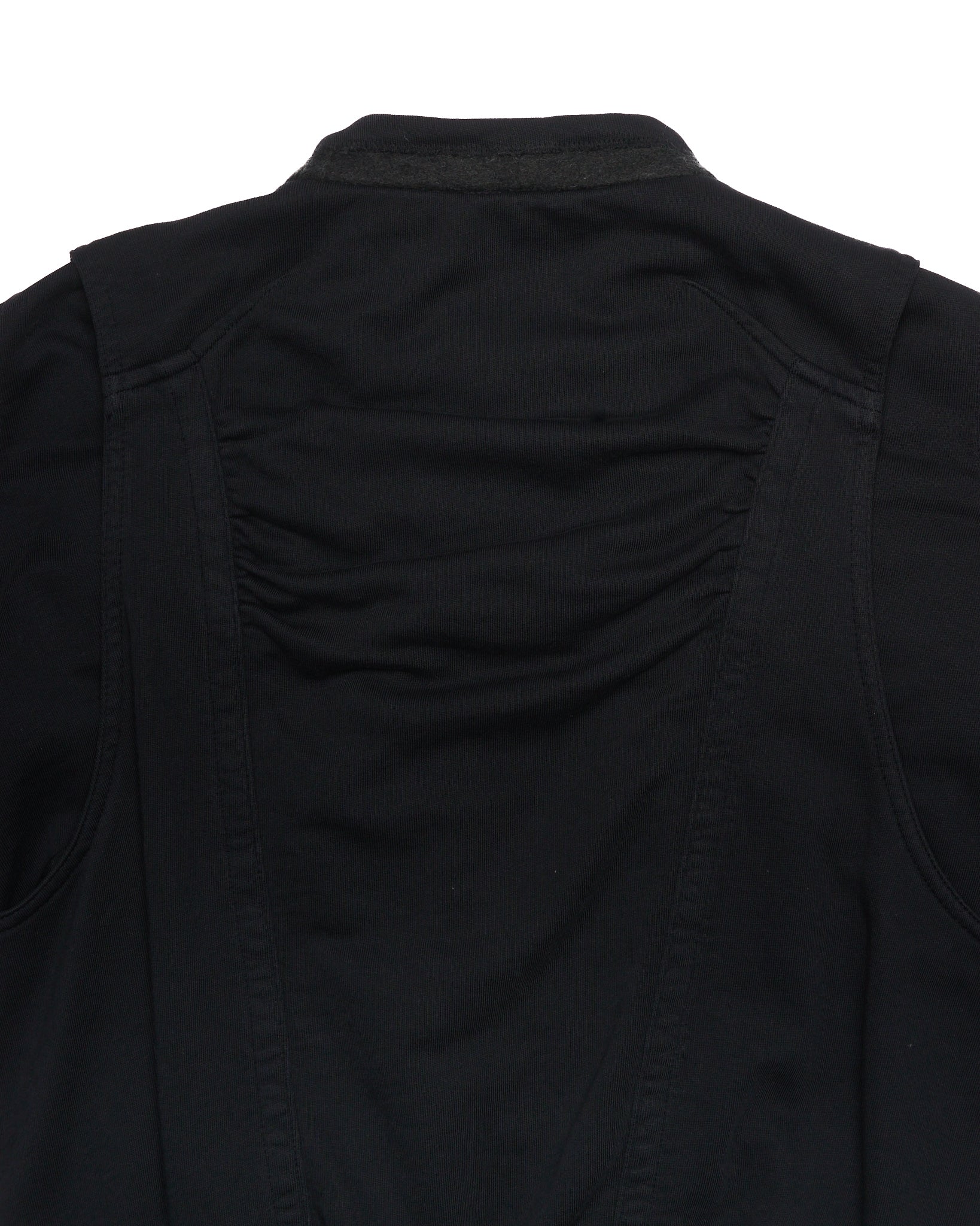 A/W17 Haider Ackermann Rouched Multi Panel Military Cargo Bomber Jacket