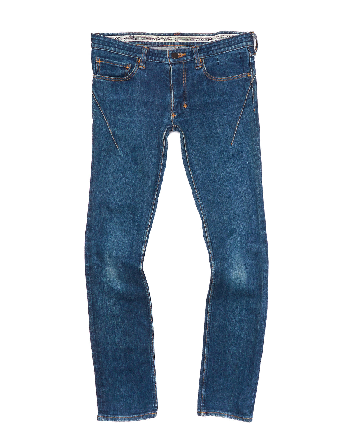 Number (N)ine Pain Denim Skinny Jeans