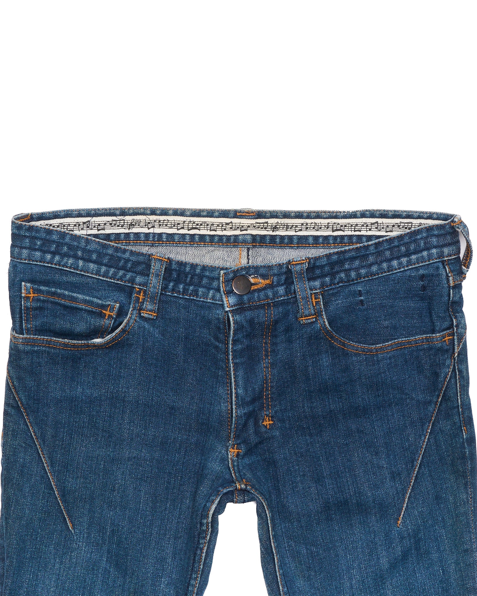 Number (N)ine Pain Denim Skinny Jeans