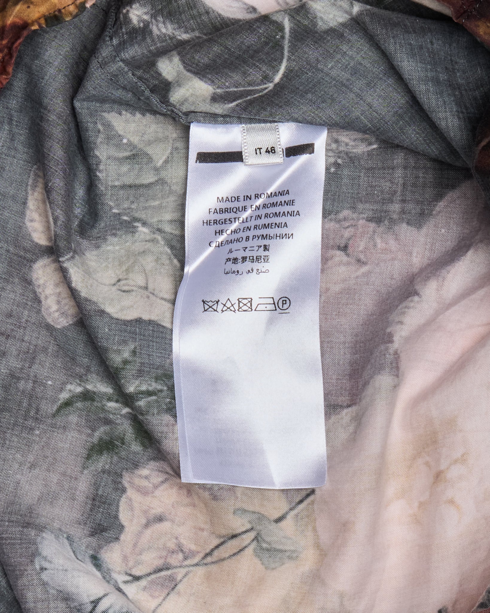 S/S17 McQ by Alexander McQueen Shields Dress Shirt