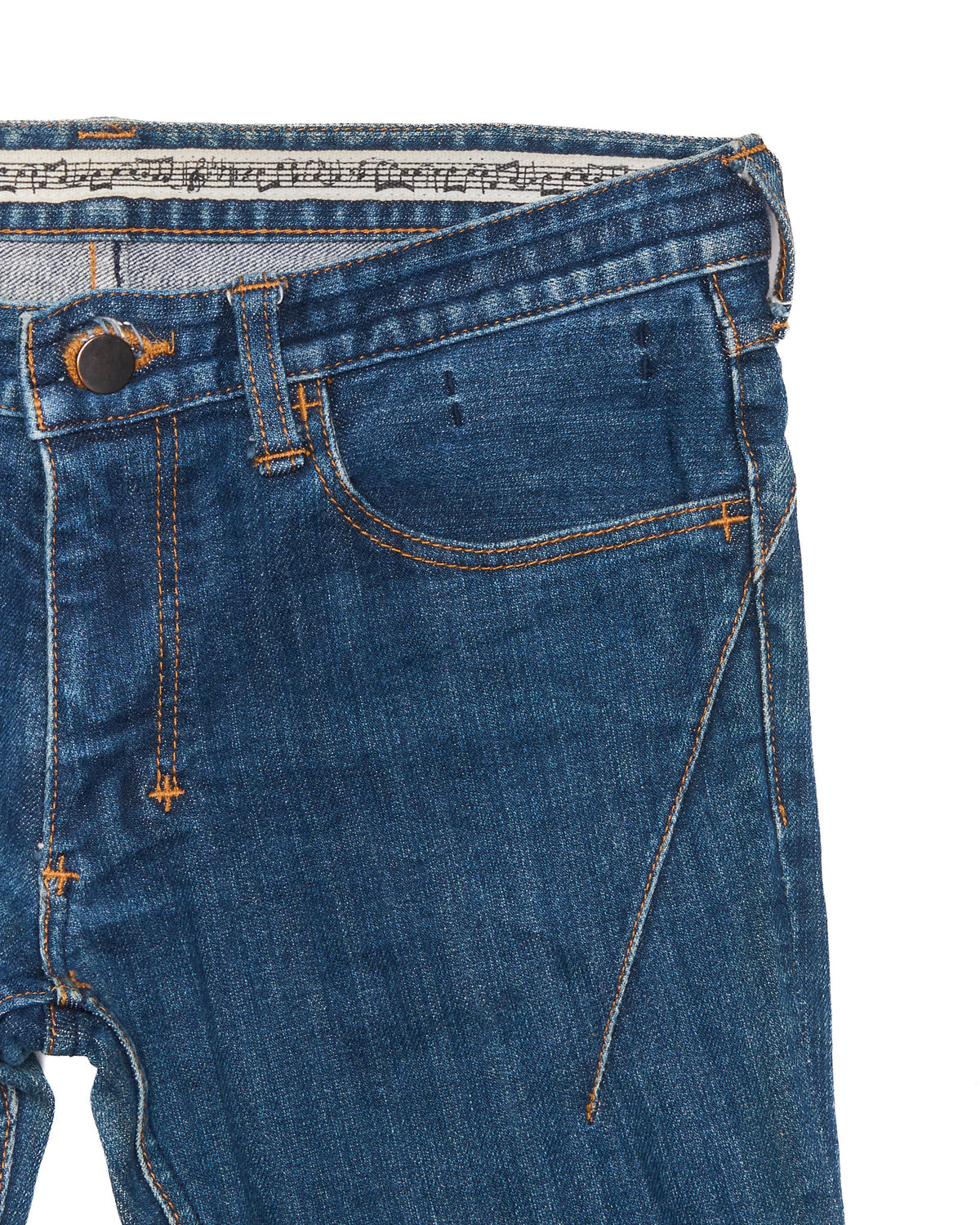 Number (N)ine Pain Denim Skinny Jeans