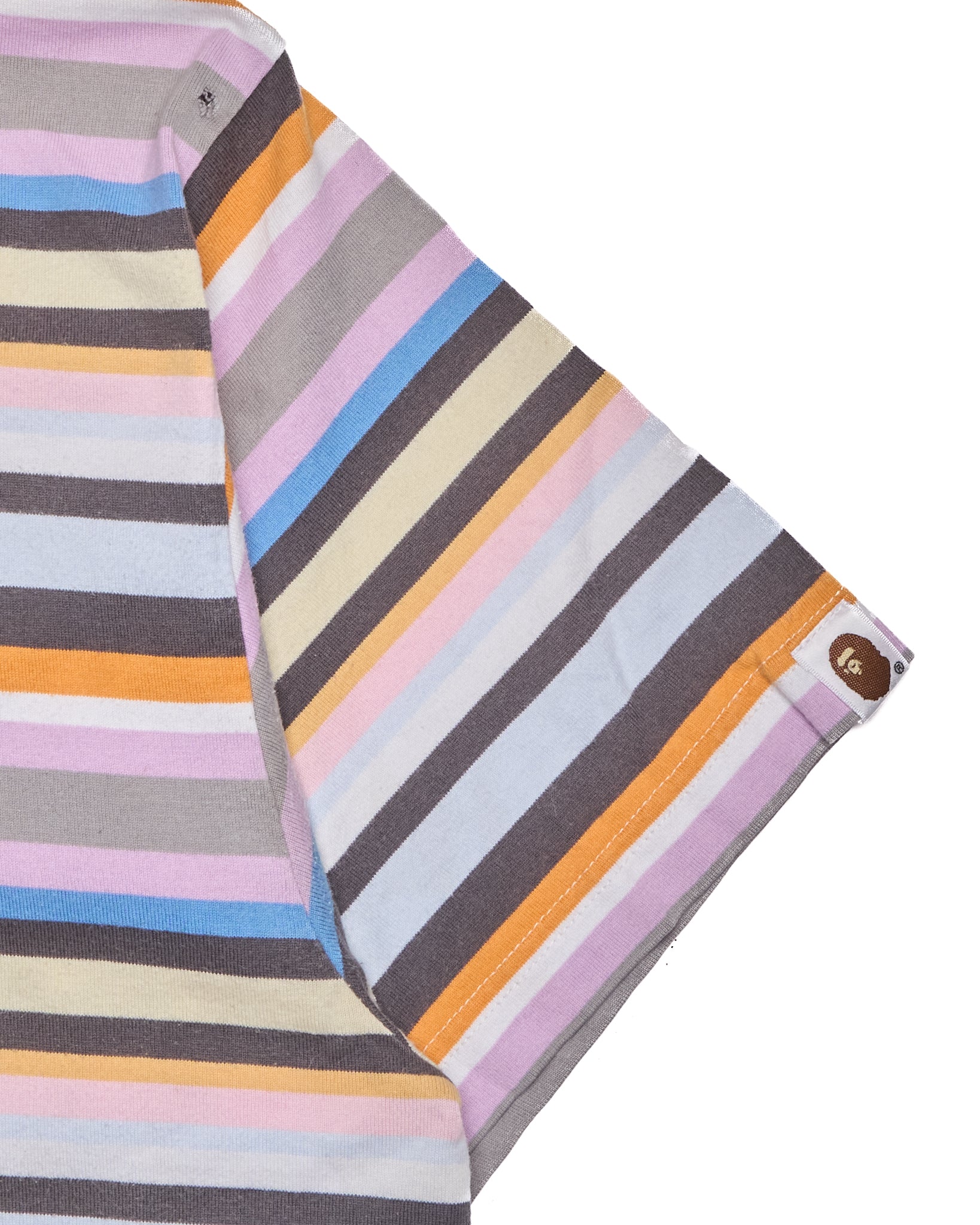 08’ BAPE Classics Multi-Colour Stripe Tee-Shirt