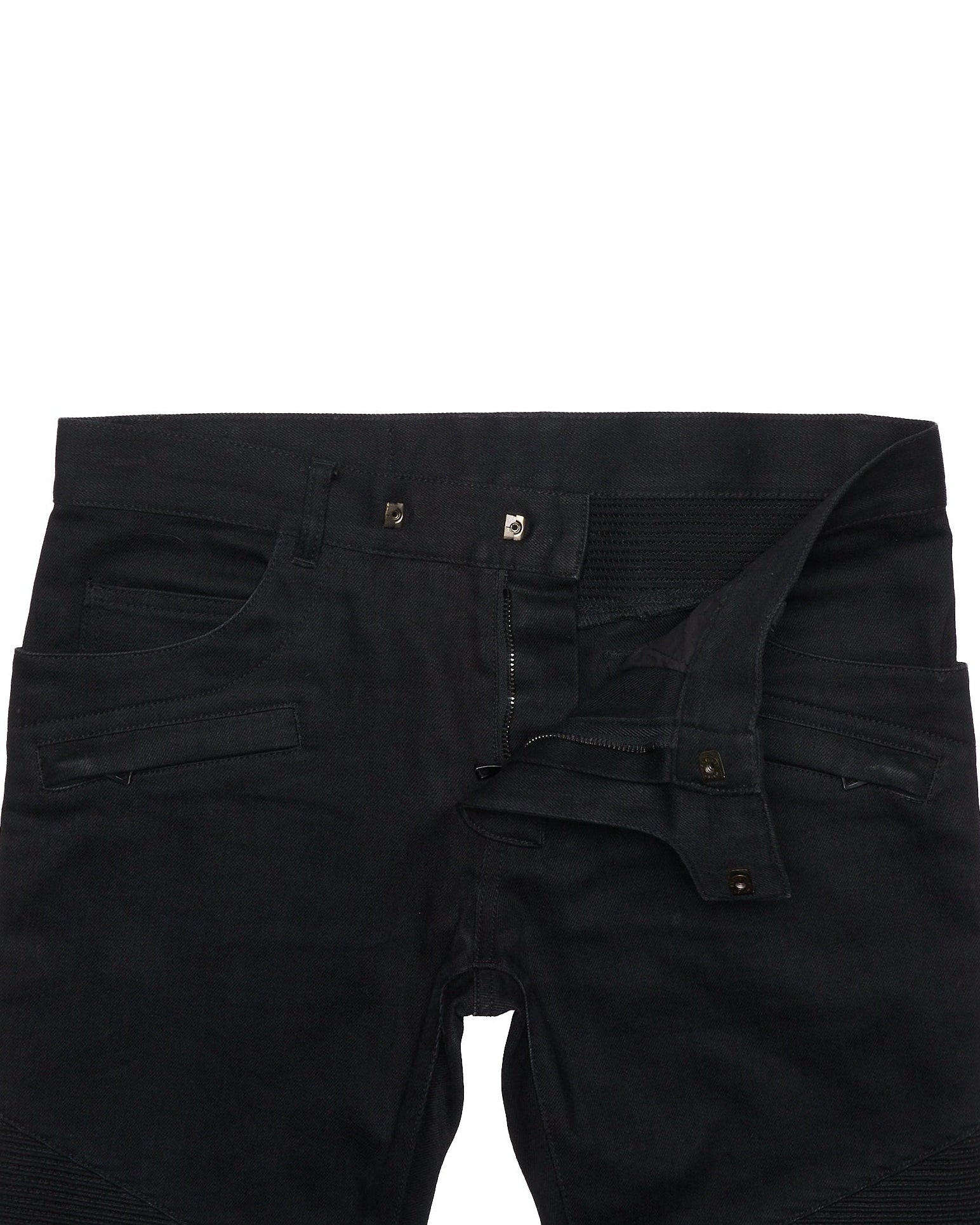 S/S15 Balmain Biker Skinny Jeans