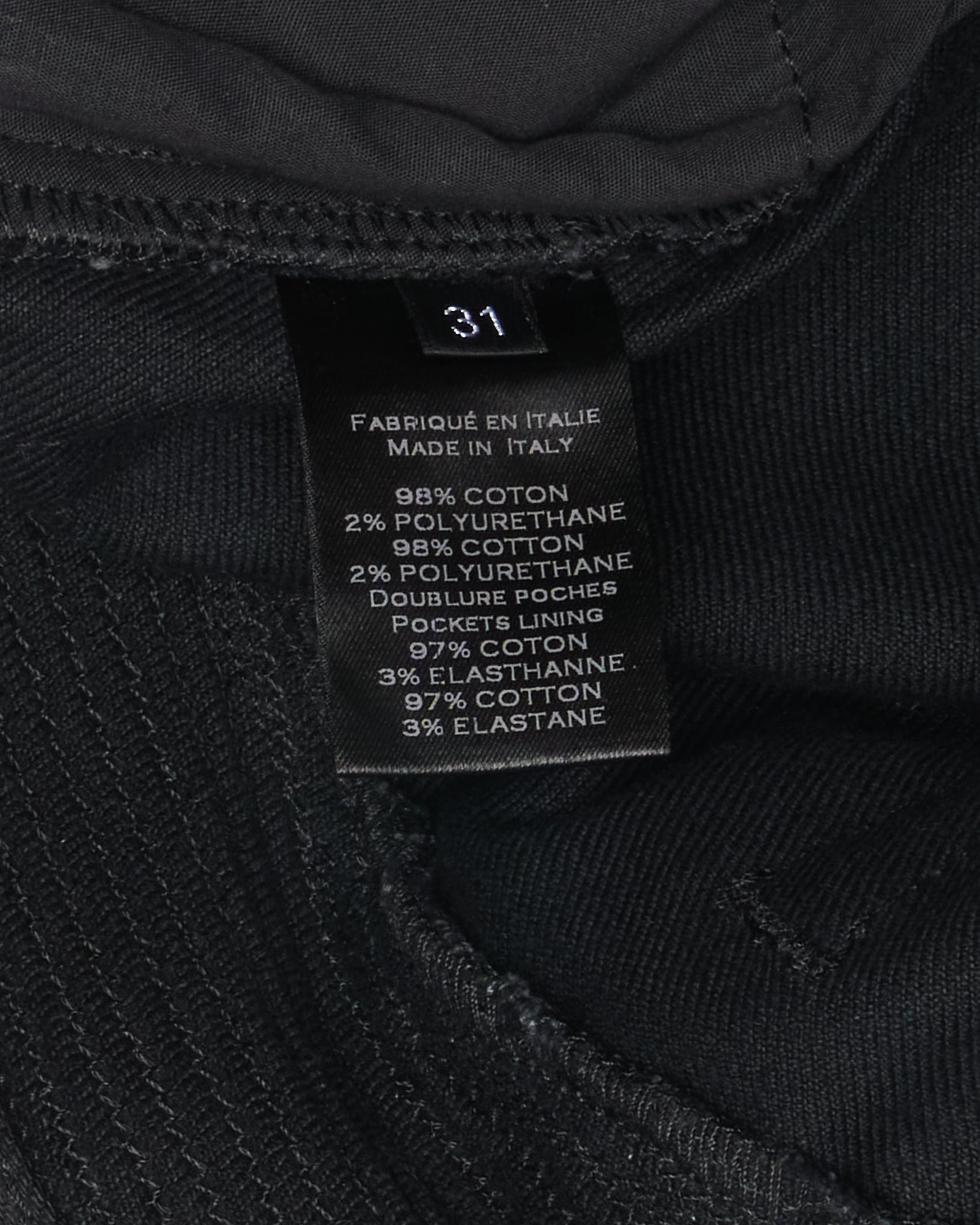 S/S15 Balmain Biker Skinny Jeans