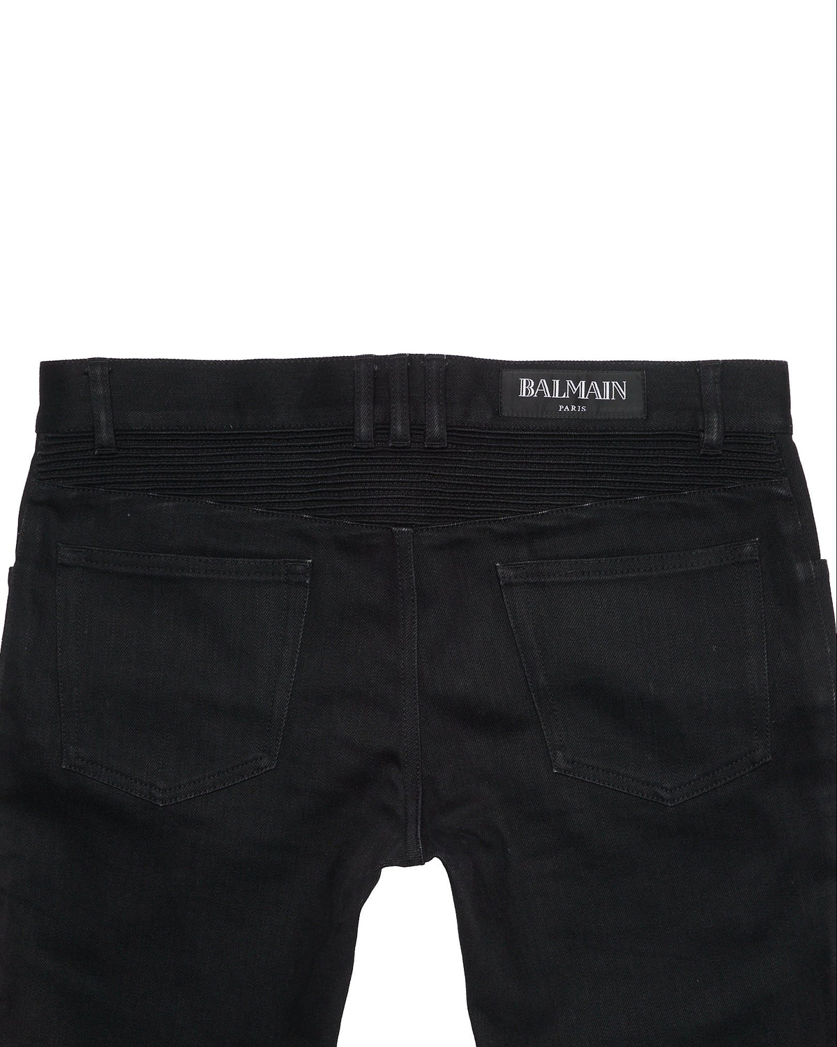 S/S15 Balmain Biker Skinny Jeans