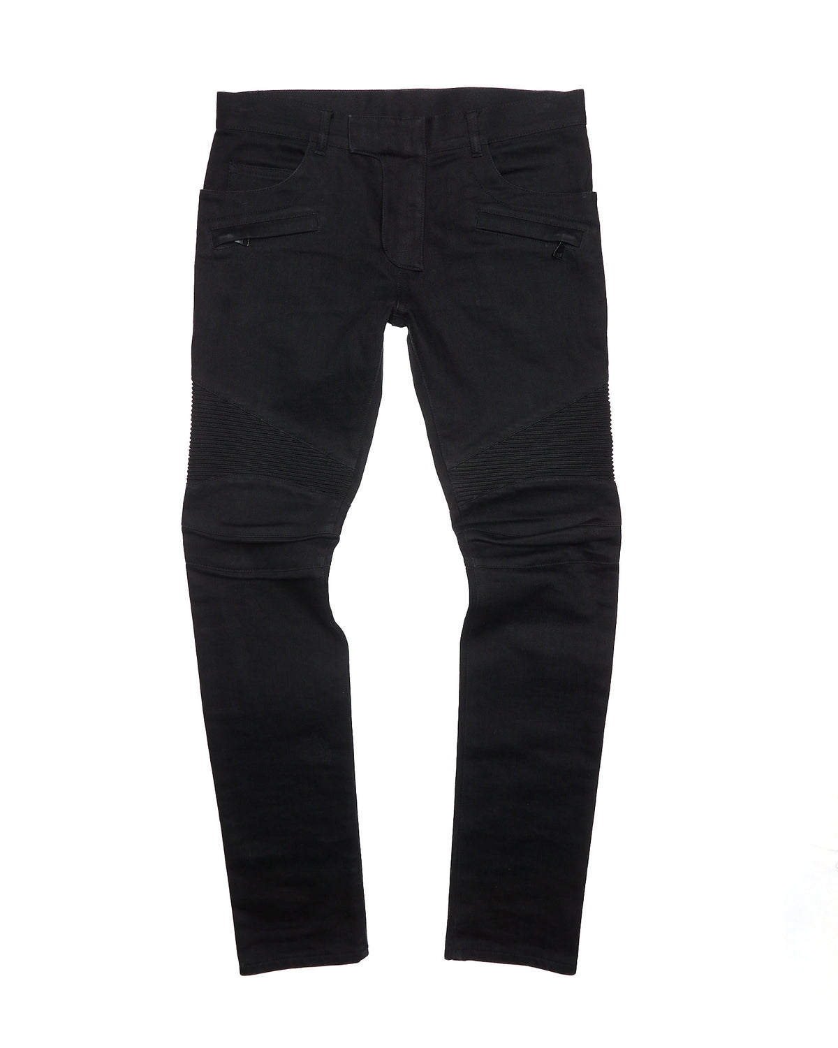 S/S15 Balmain Biker Skinny Jeans