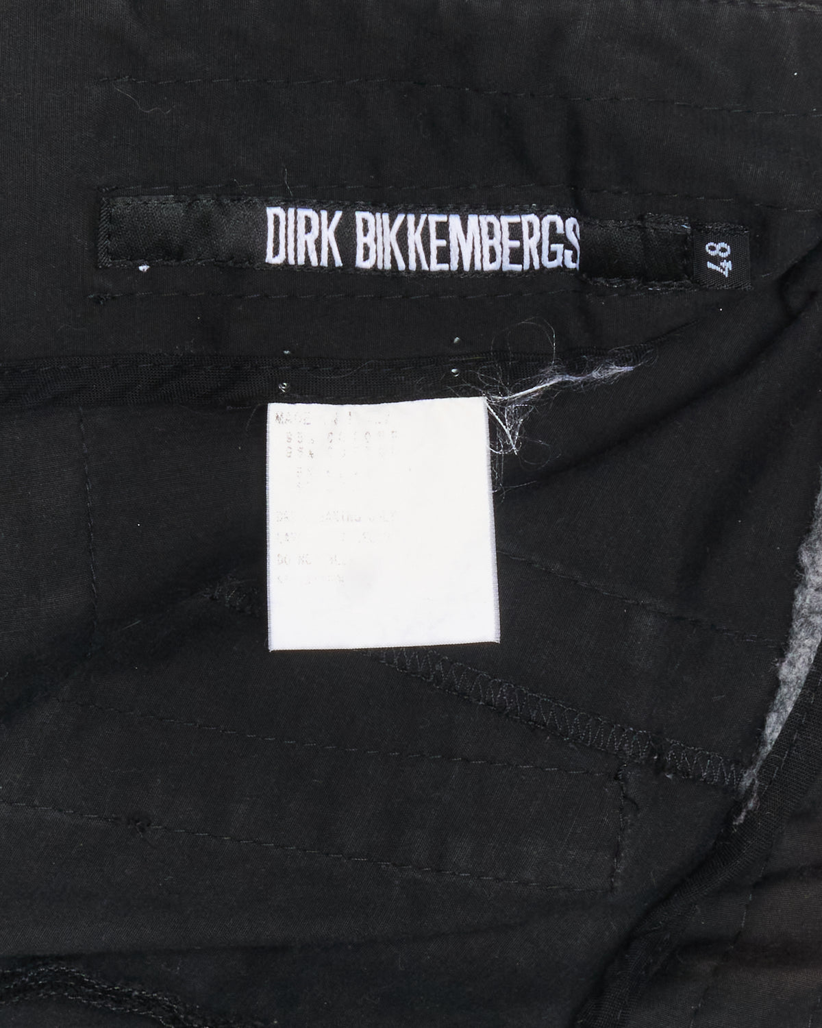 Late 90s Dirk Bikkembergs Utility Multi-Zip Pants