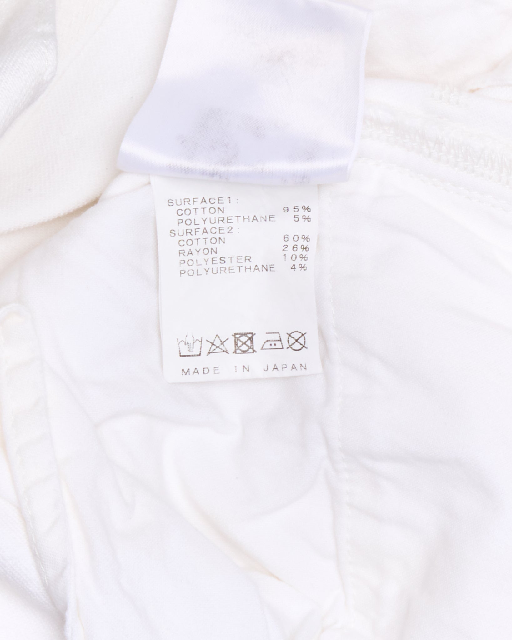 Julius_7 698PAM8-WH Utility Denim Pants