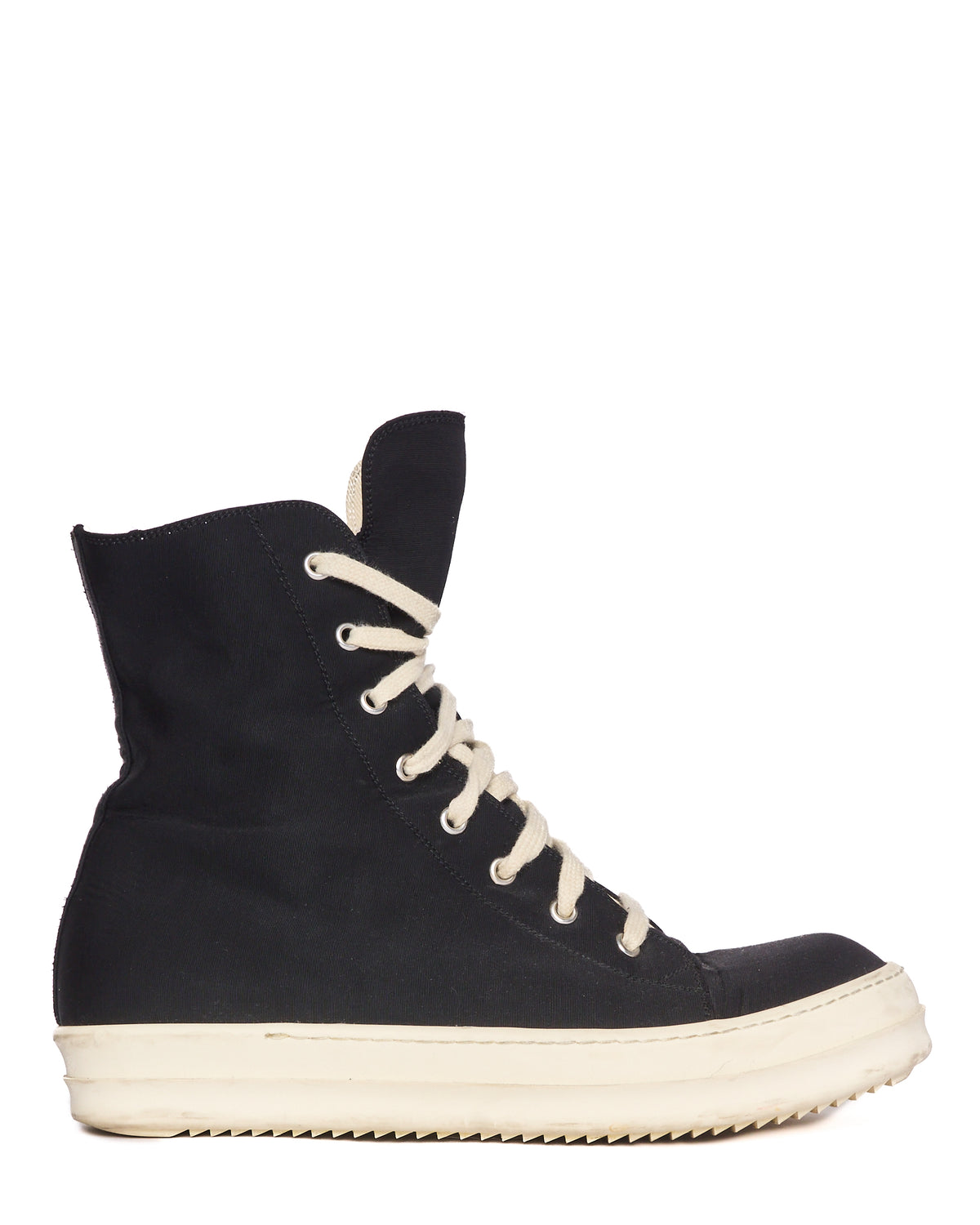 A/W18 Rick Owens DKRSHDW “SISYPHUS” Nylon Canvas High-top Vegan Ramones Sneakers
