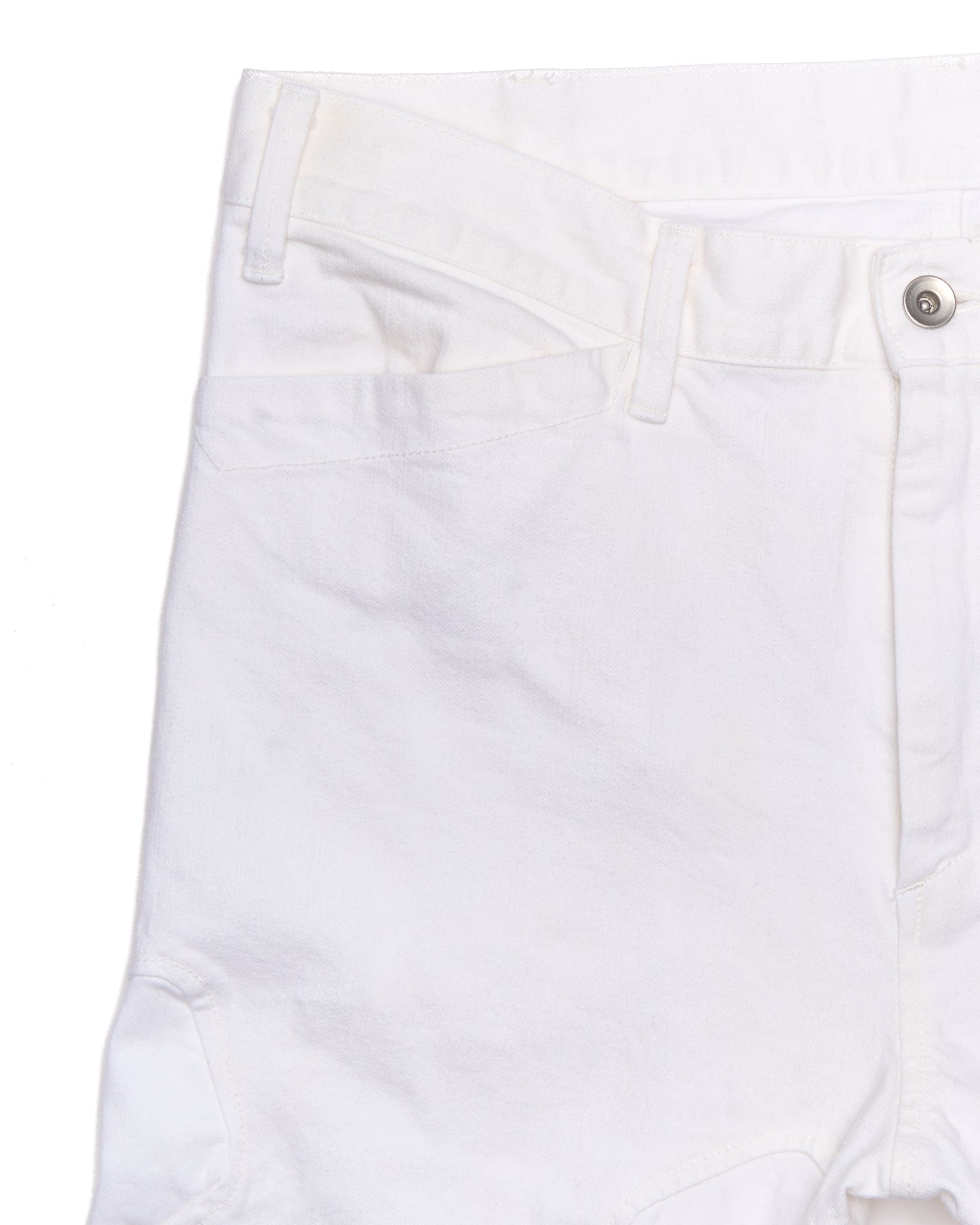 Julius_7 698PAM8-WH Utility Denim Pants
