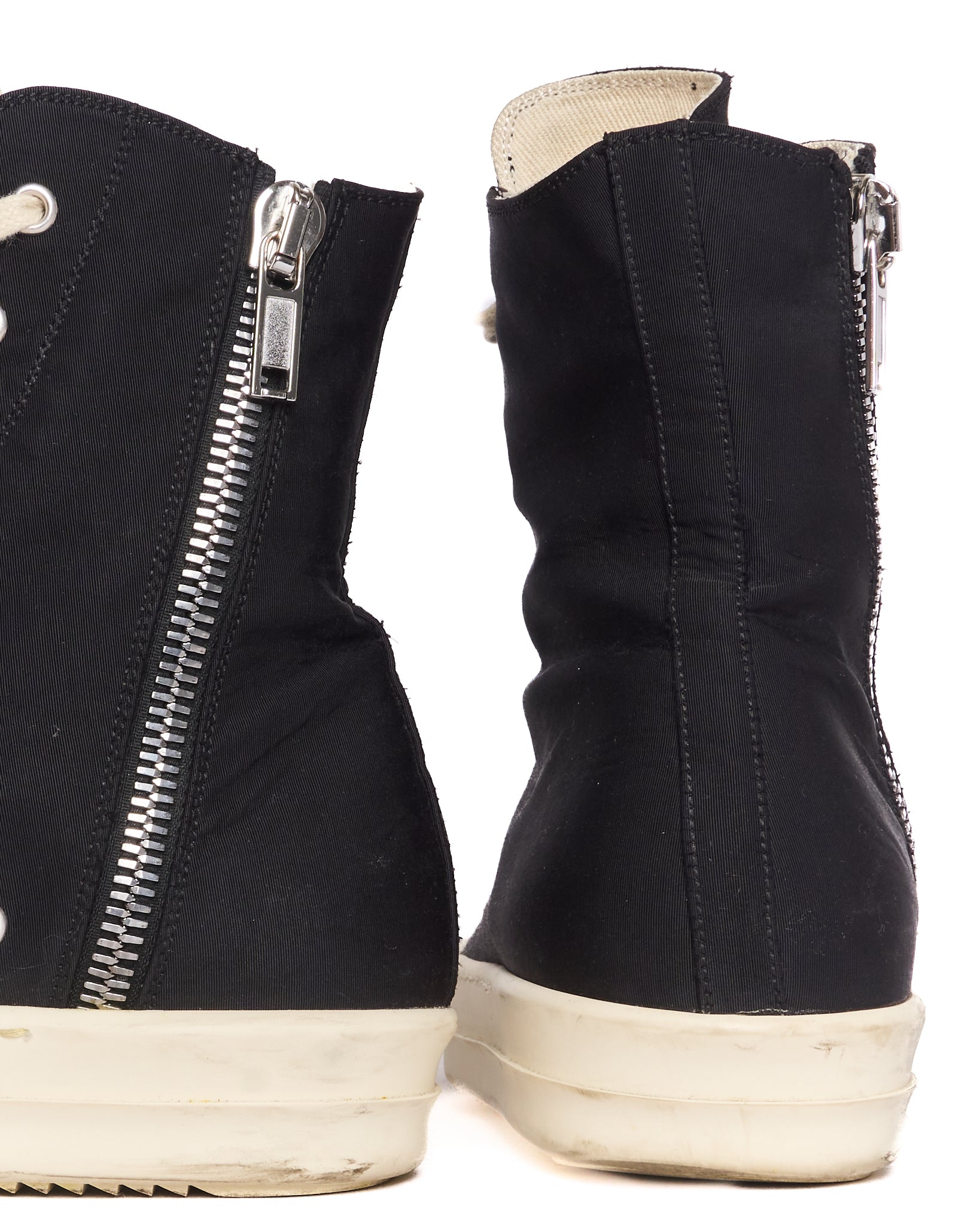 A/W18 Rick Owens DKRSHDW “SISYPHUS” Nylon Canvas High-top Vegan Ramones Sneakers