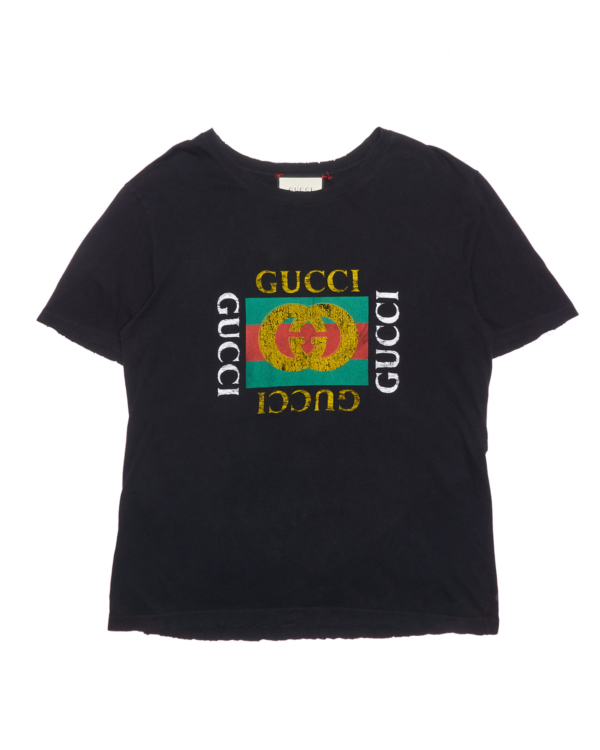 Gucci GG Logo Crew Neck T-Shirt