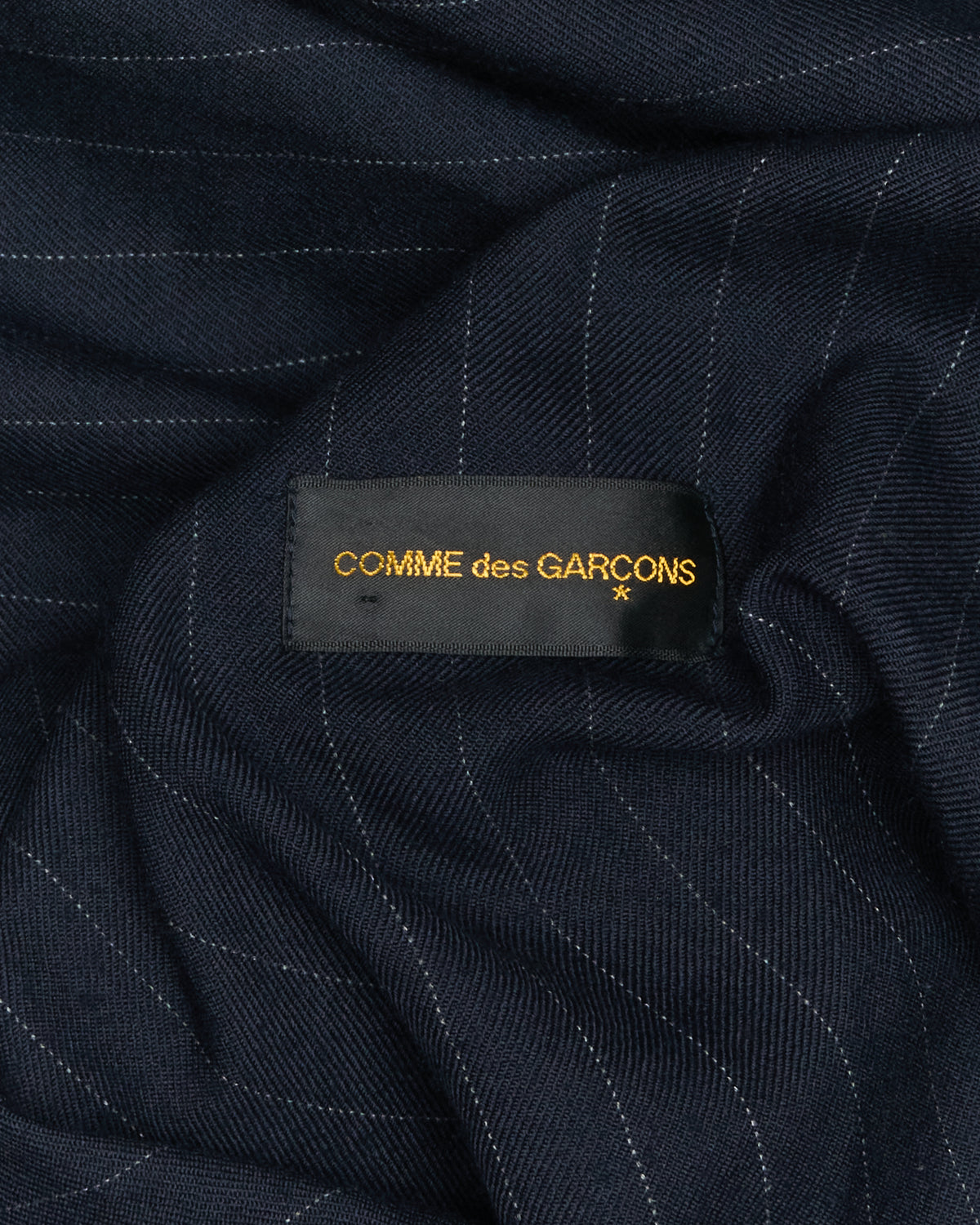 A/W03 Comme Des Garçons Deconstructed Dress Poncho