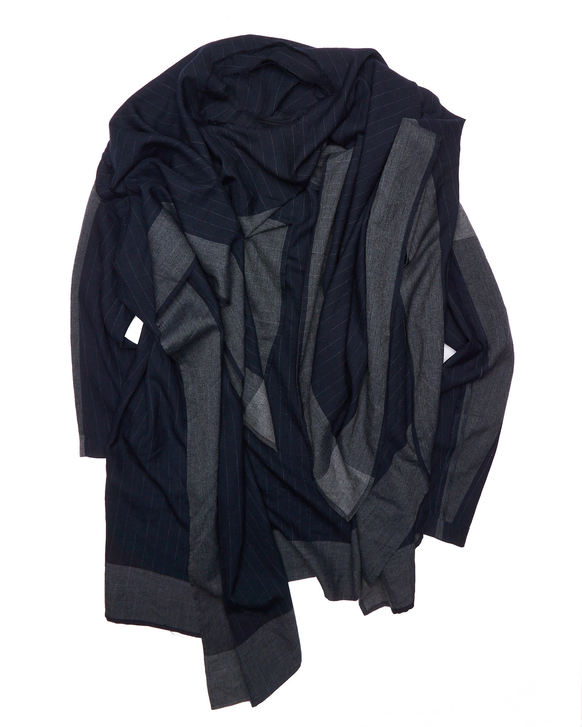 A/W03 Comme Des Garçons Deconstructed Dress Poncho