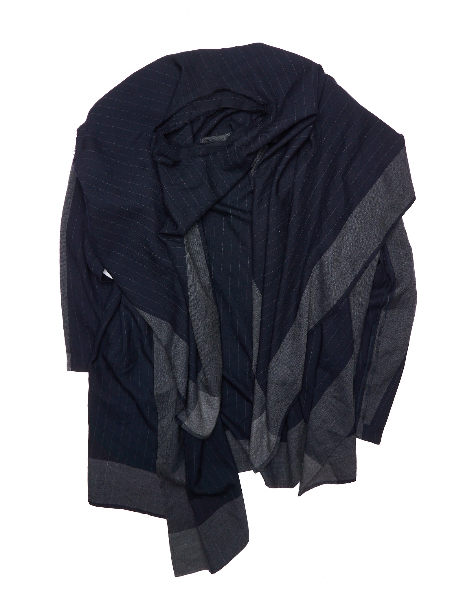 A/W03 Comme Des Garçons Deconstructed Dress Poncho
