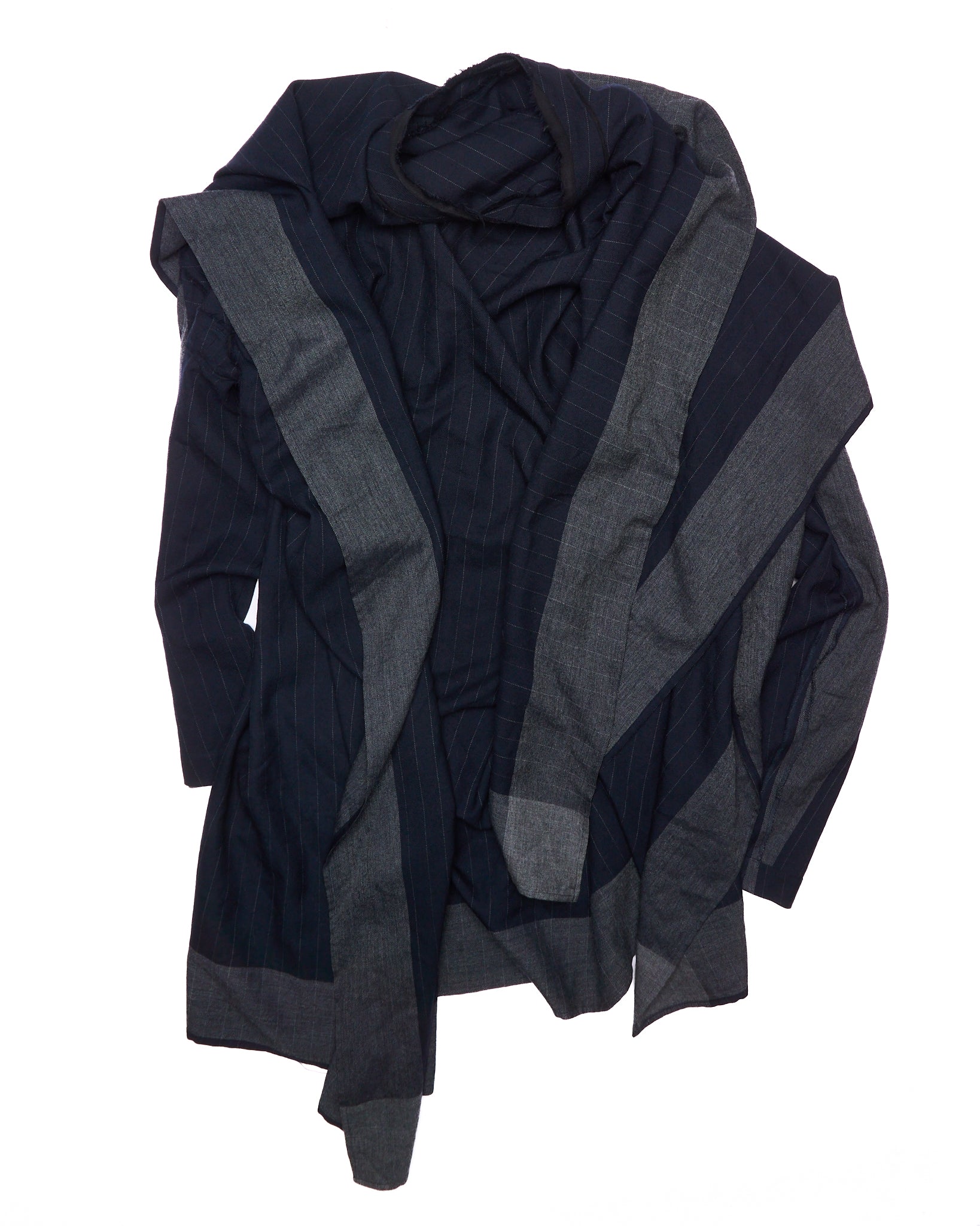 A/W03 Comme Des Garçons Deconstructed Dress Poncho