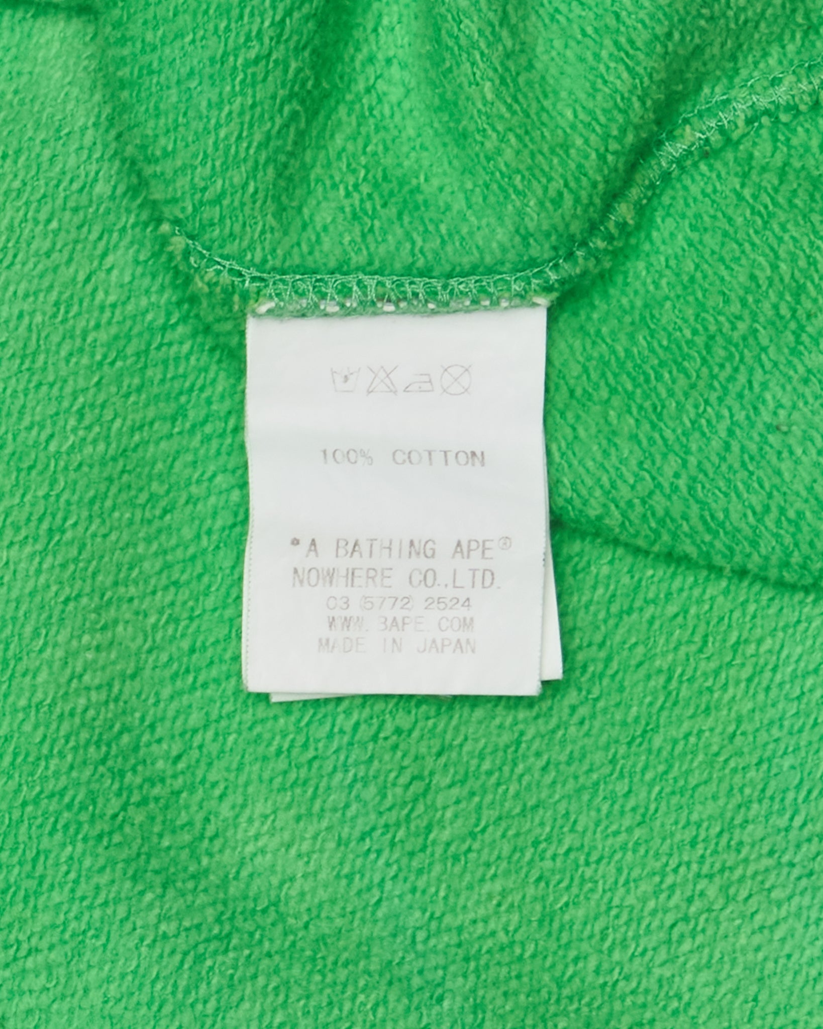 2010 BAPE Neon Pastel Shark Full-Zip Hoodie