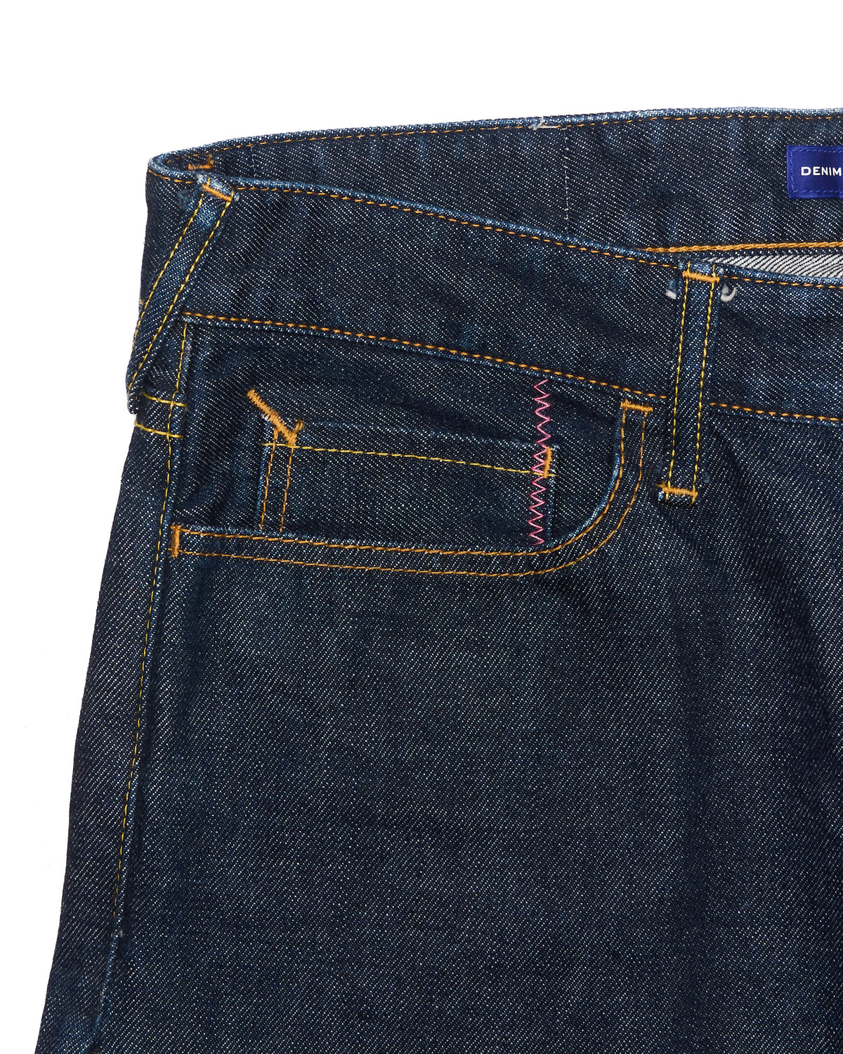 Early 2010s Vanquish x Fragment Side-Embellished Dark Indigo Jeans