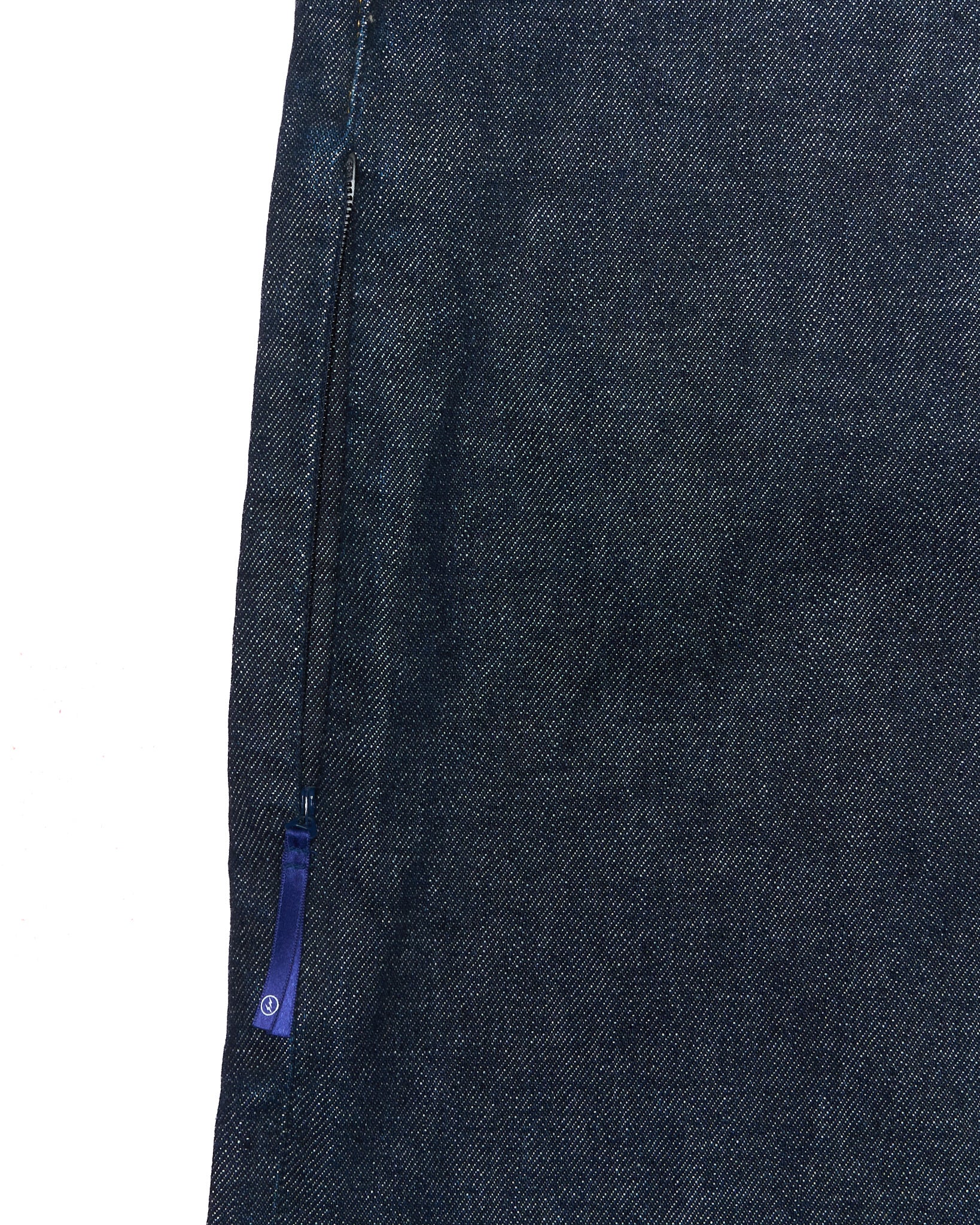 Early 2010s Vanquish x Fragment Side-Embellished Dark Indigo Jeans