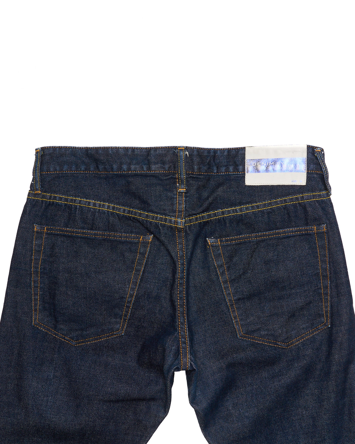 Early 2010s Vanquish x Fragment Side-Embellished Dark Indigo Jeans