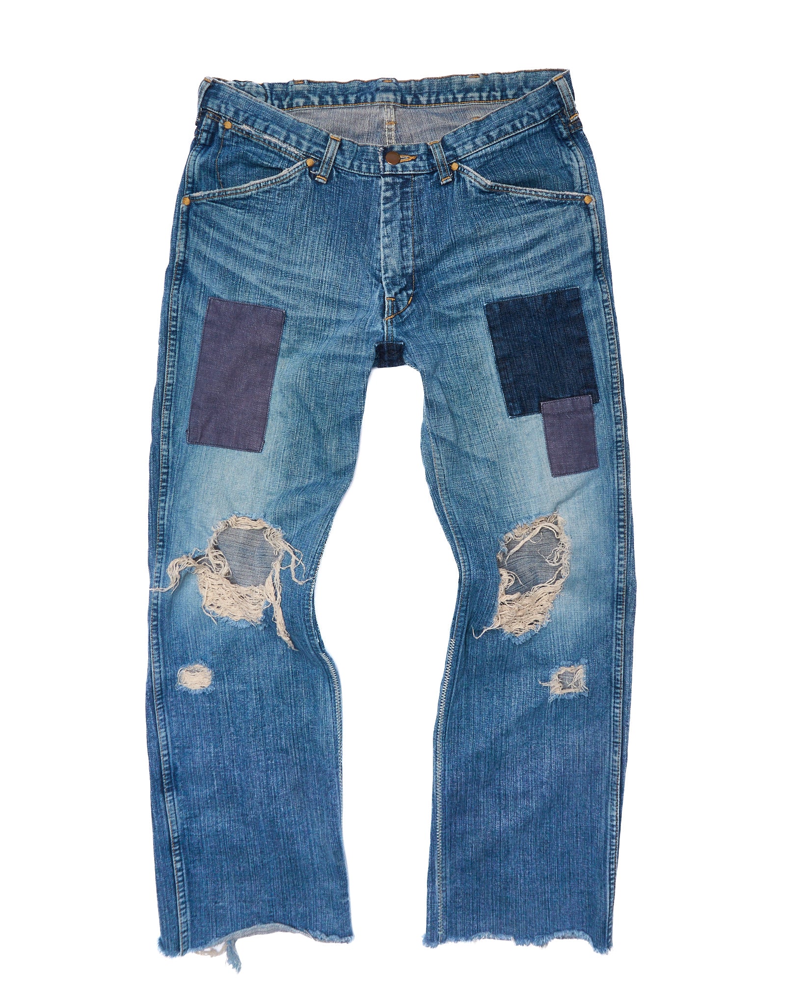 S/S03 Number (N)ine Kurt Cobain Patchwork Denim