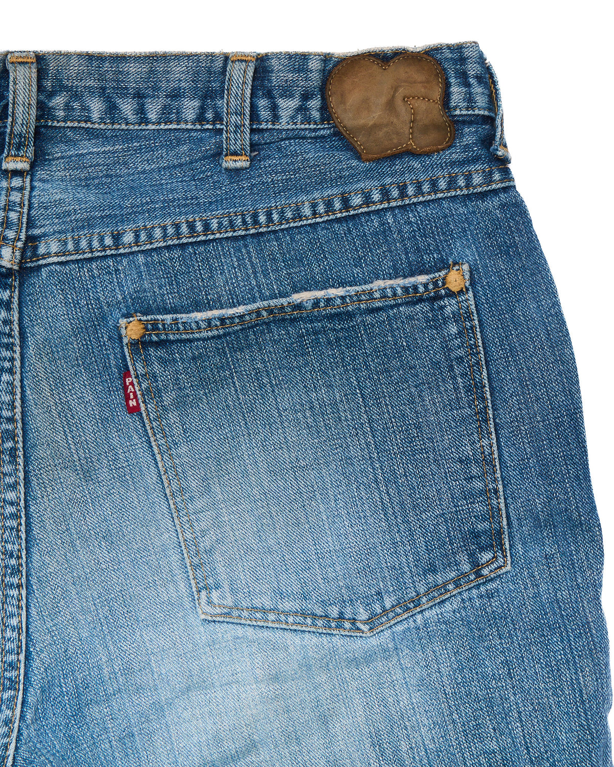 S/S03 Number (N)ine Kurt Cobain Patchwork Denim
