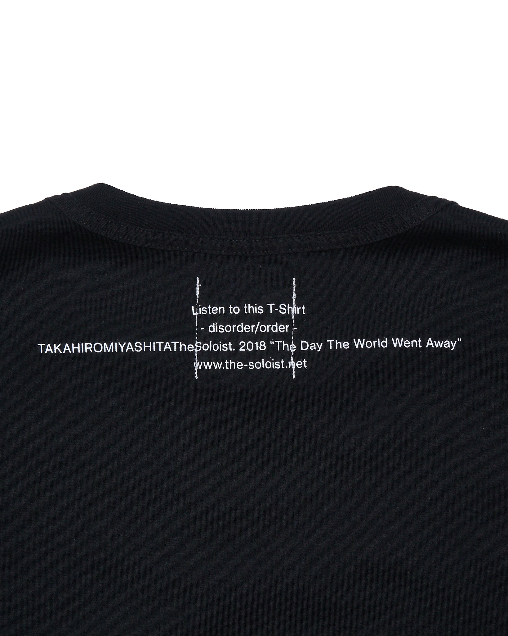 F/W18 Takahiro Miyashita TheSoloist. “The Day The World Went Away” Graphic Pocket T-shirt