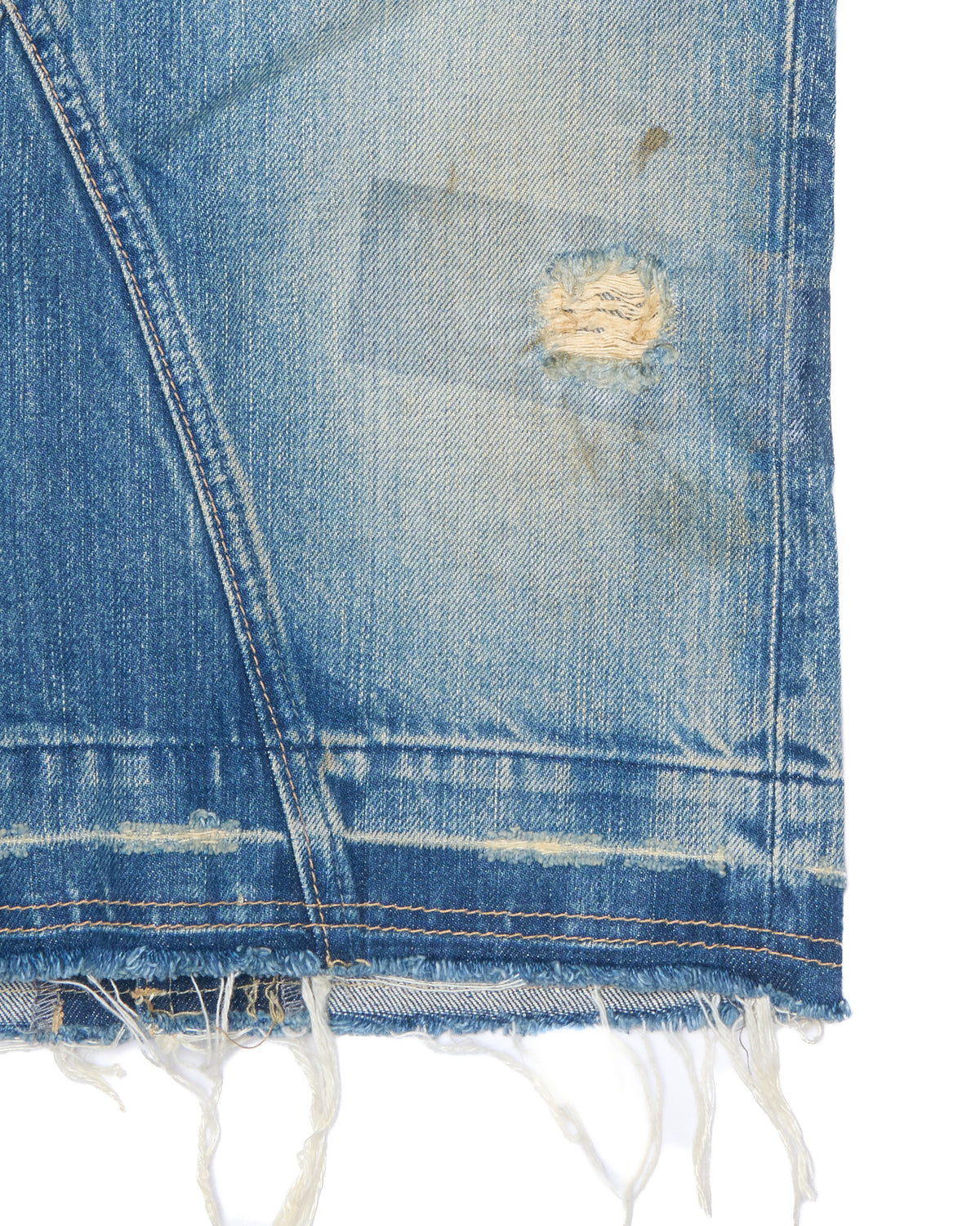 Hysteric Glamour ‘Kinky’ Reconstructed Studded Denim Skirt