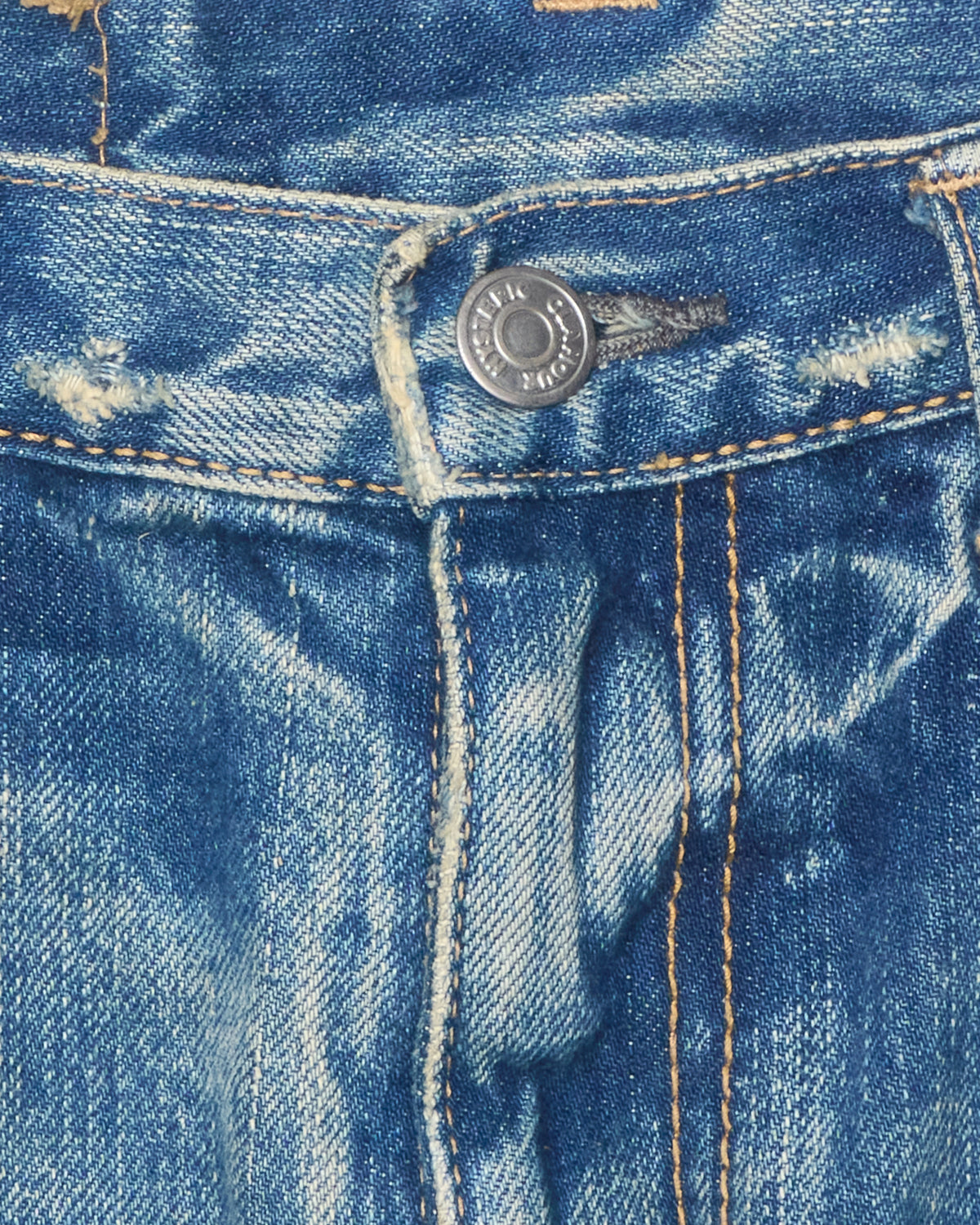 Hysteric Glamour ‘Kinky’ Reconstructed Studded Denim Skirt