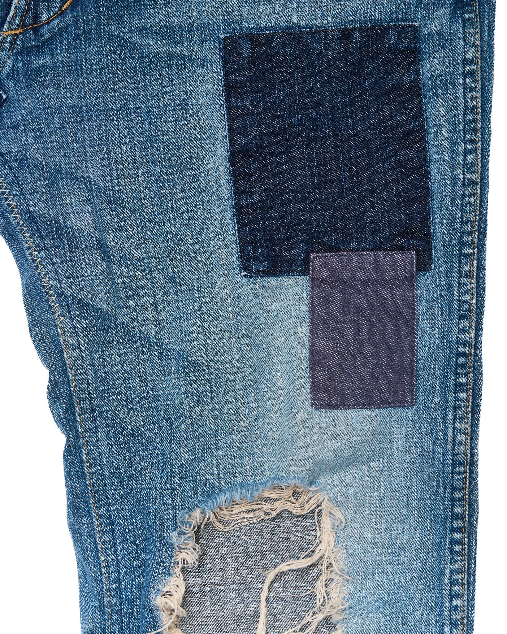 S/S03 Number (N)ine Kurt Cobain Patchwork Denim