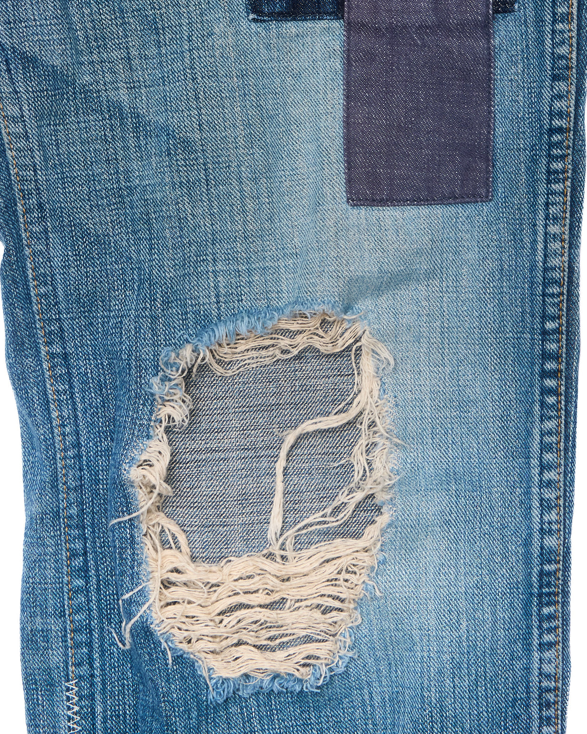 S/S03 Number (N)ine Kurt Cobain Patchwork Denim