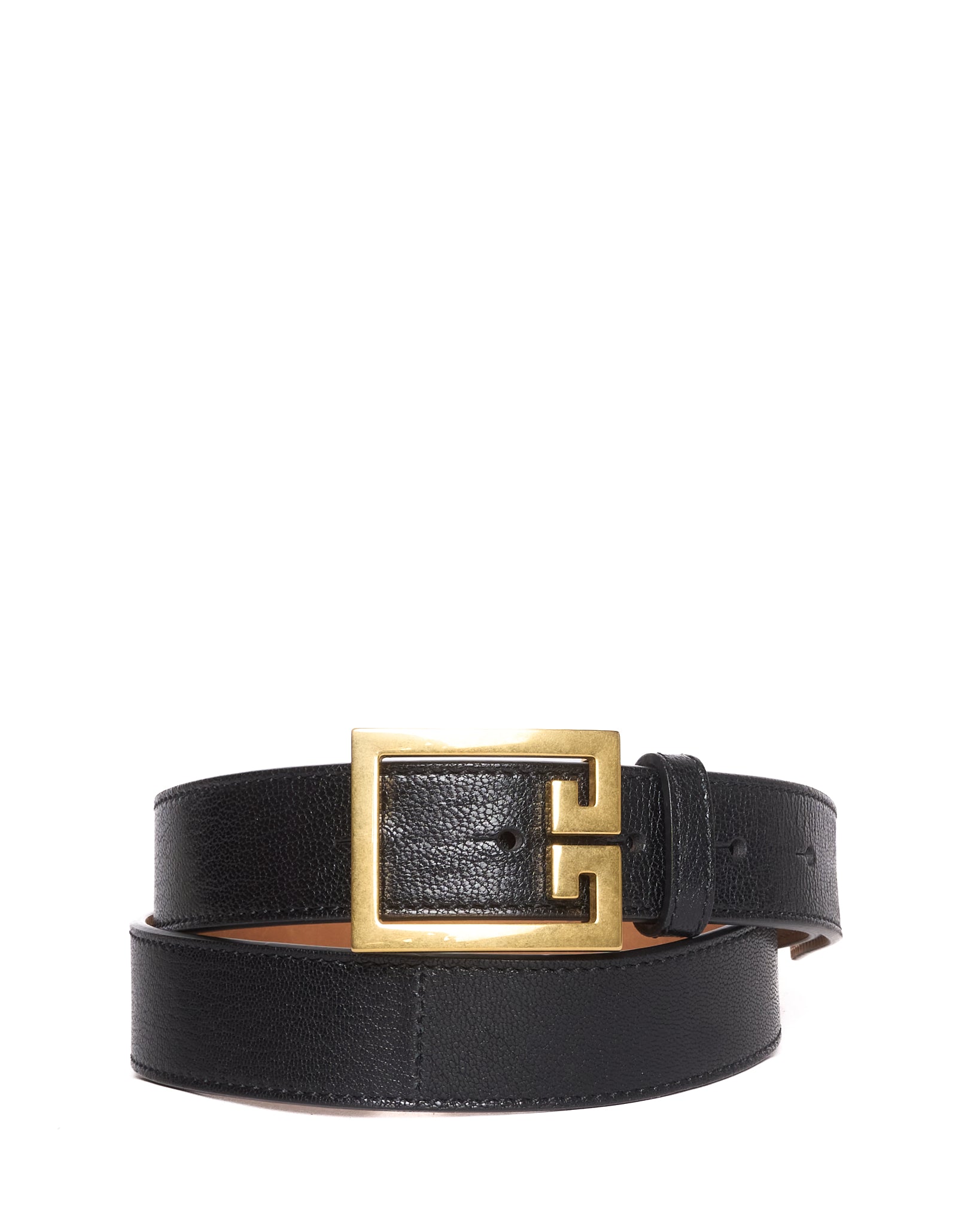 Givenchy Black Gold Tone G-Chain Belt