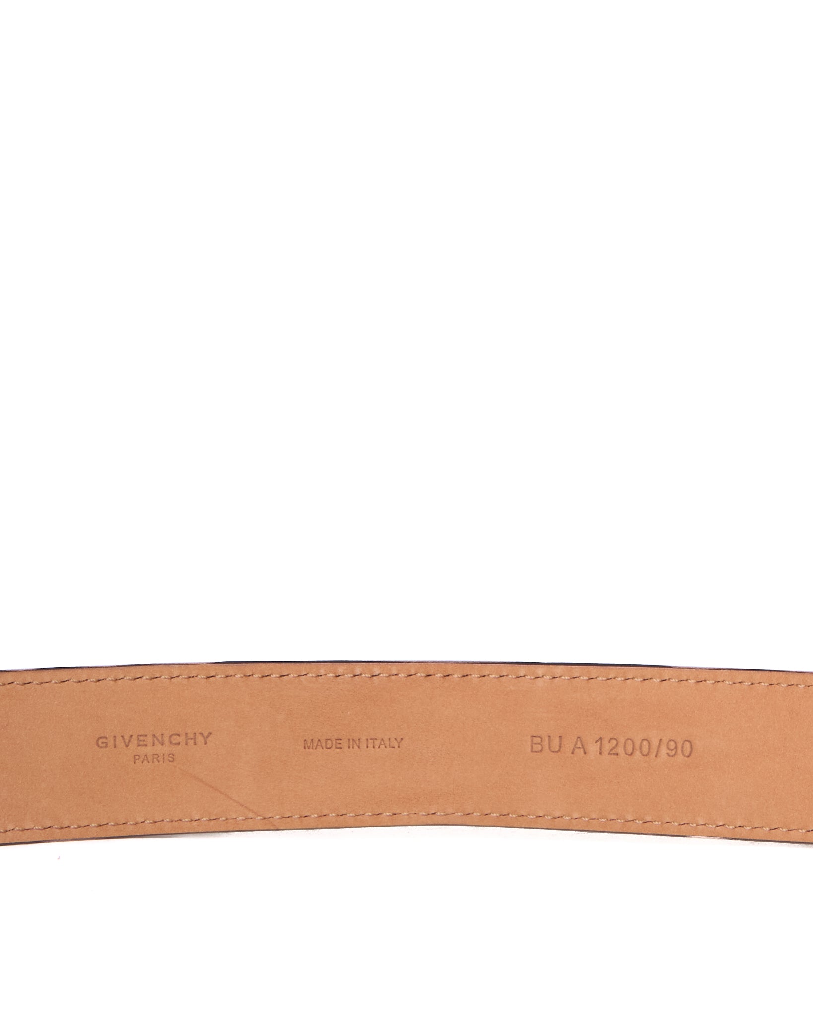 Givenchy Black Gold Tone G-Chain Belt