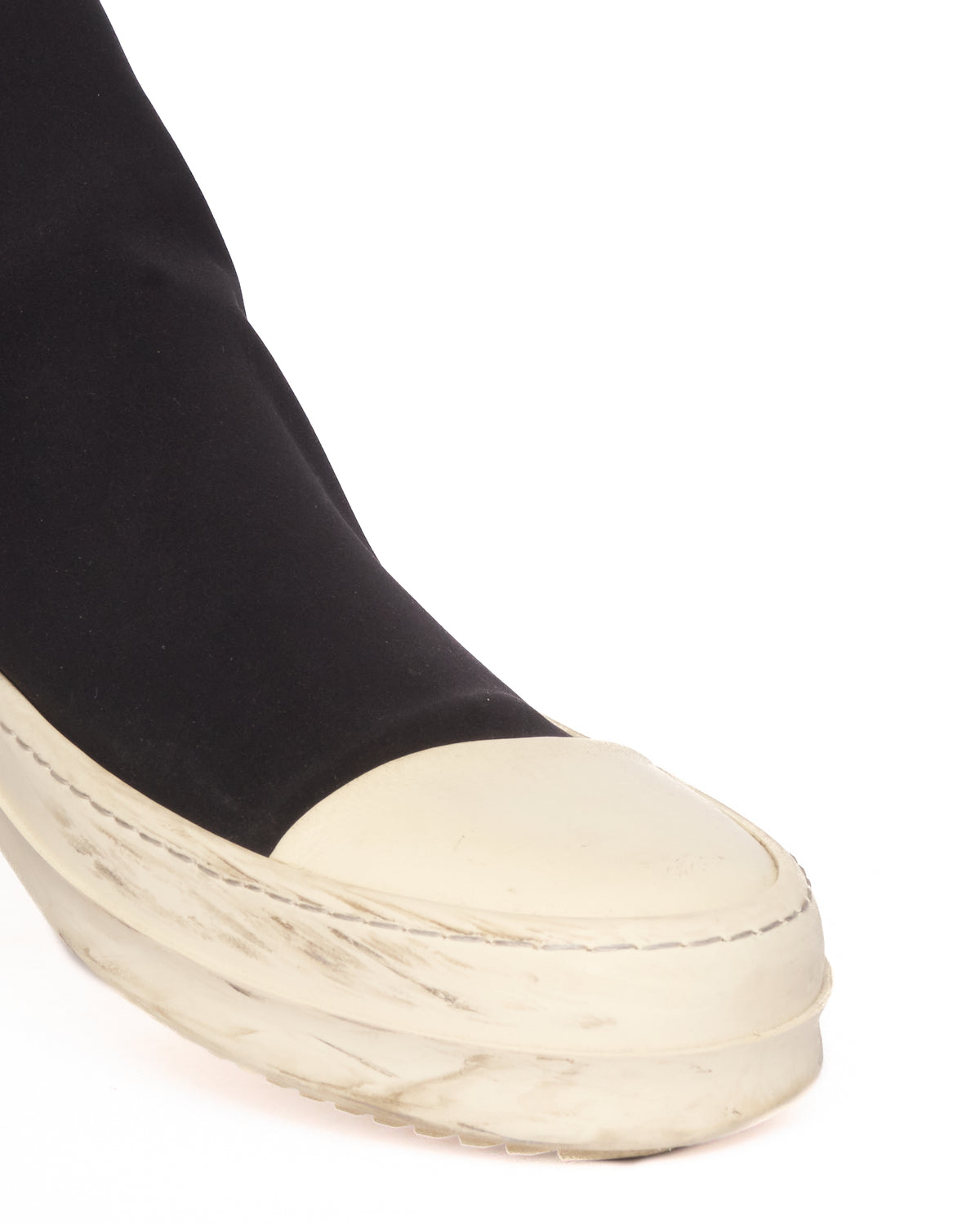 S/S19 Rick Owens DRKSHDW "BABEL" Synthetic Sock Ramones Sneakers