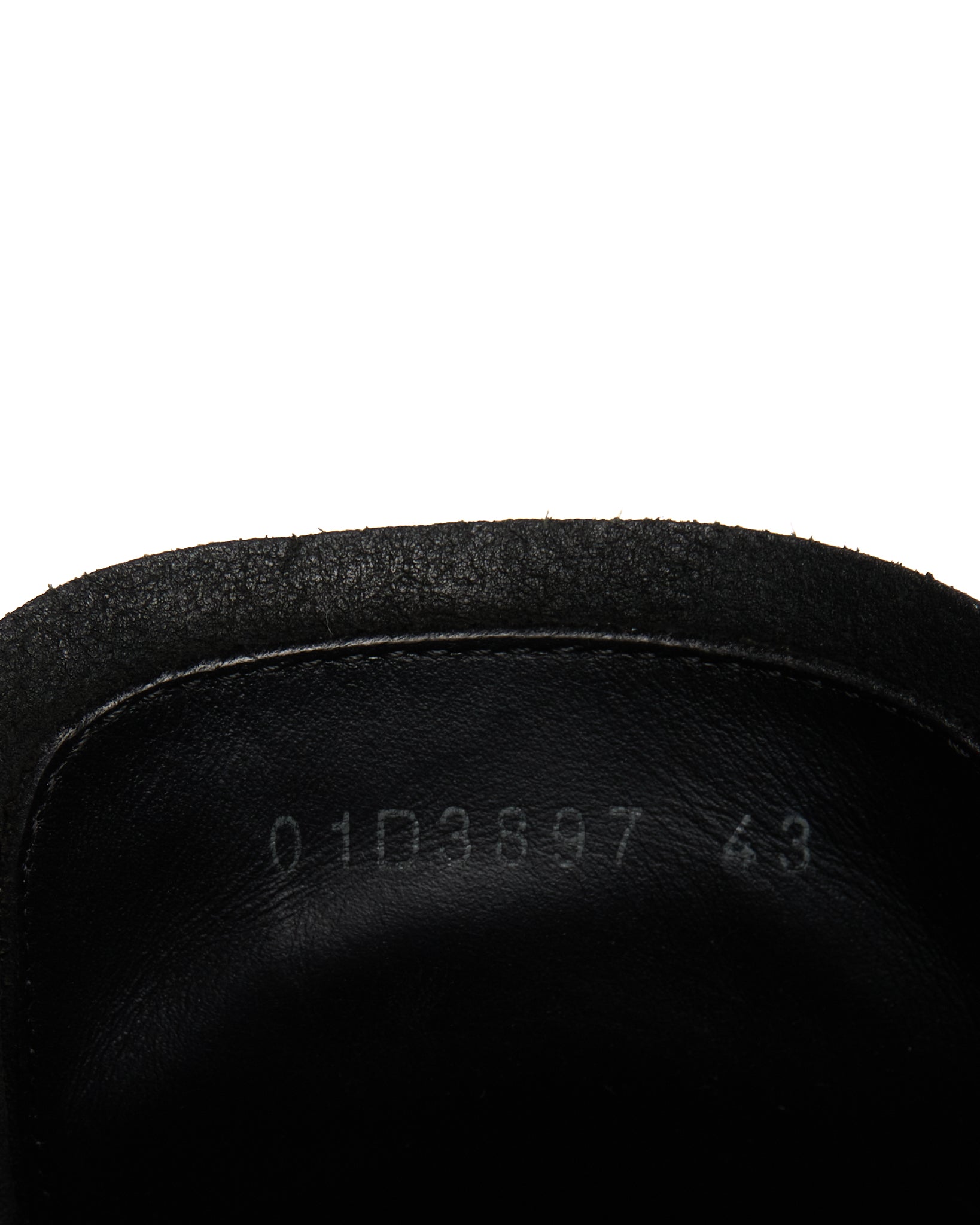 Rick Owens Black/Milk Low Top Vintage Sneakers