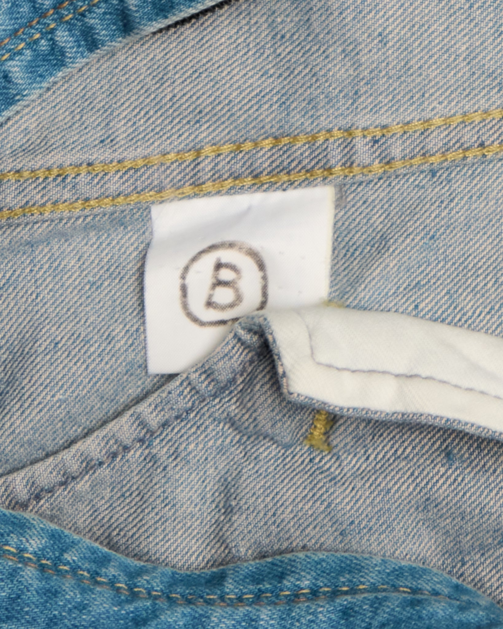 The Viridi-Anne Light Wash Denim Excella Zip-Up Work Jacket