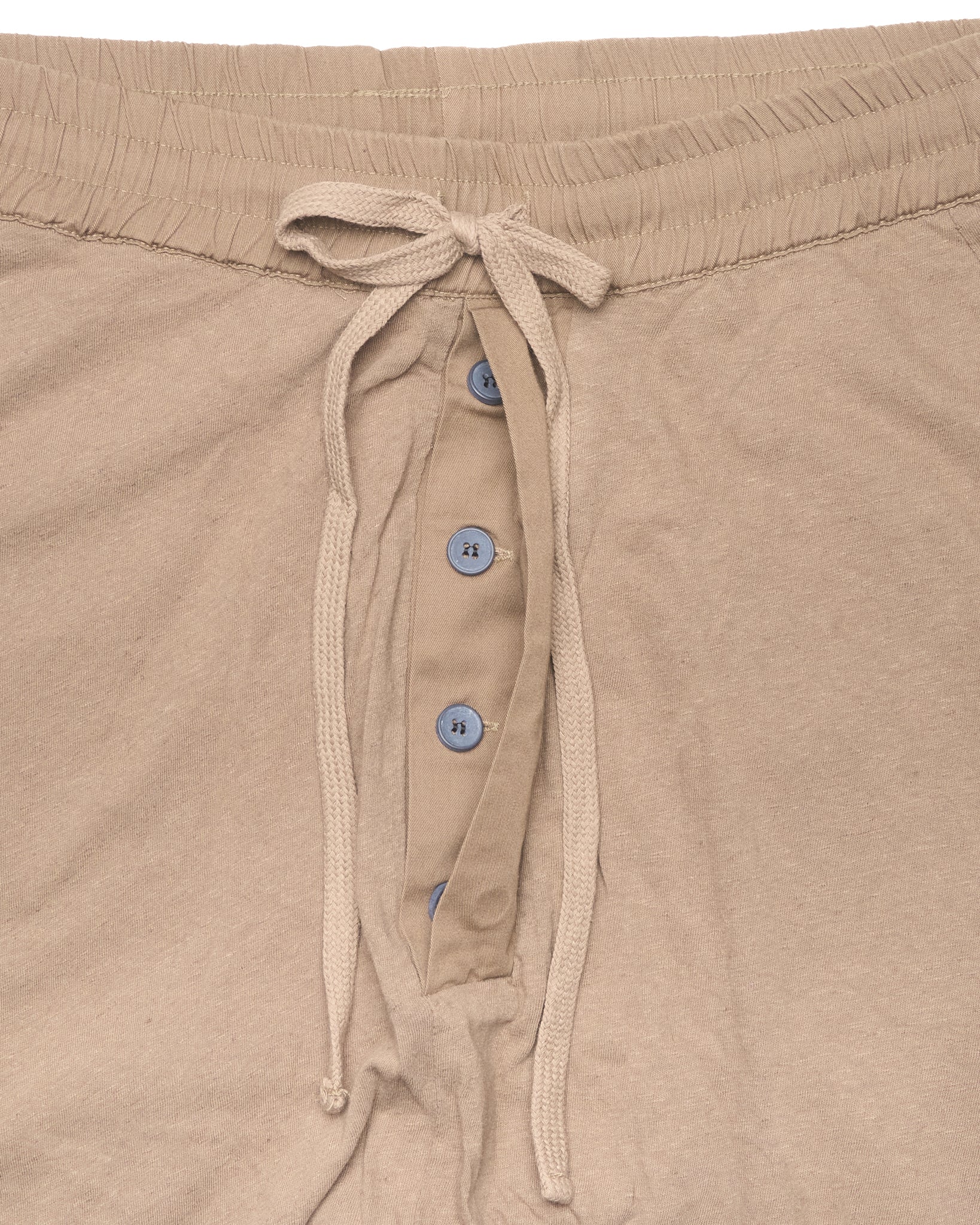 thom/krom Linen Drop Crotch Shorts