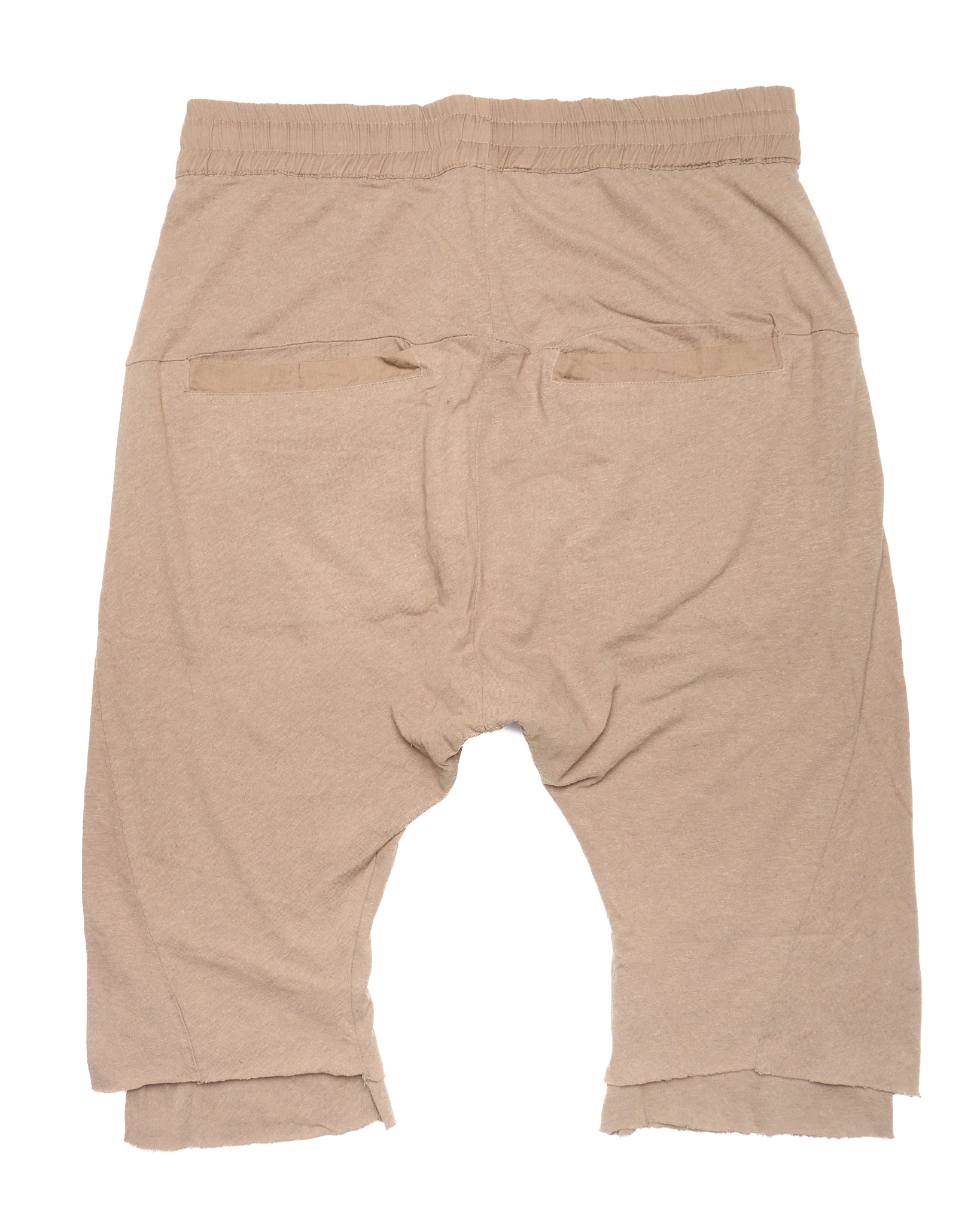 thom/krom Linen Drop Crotch Shorts