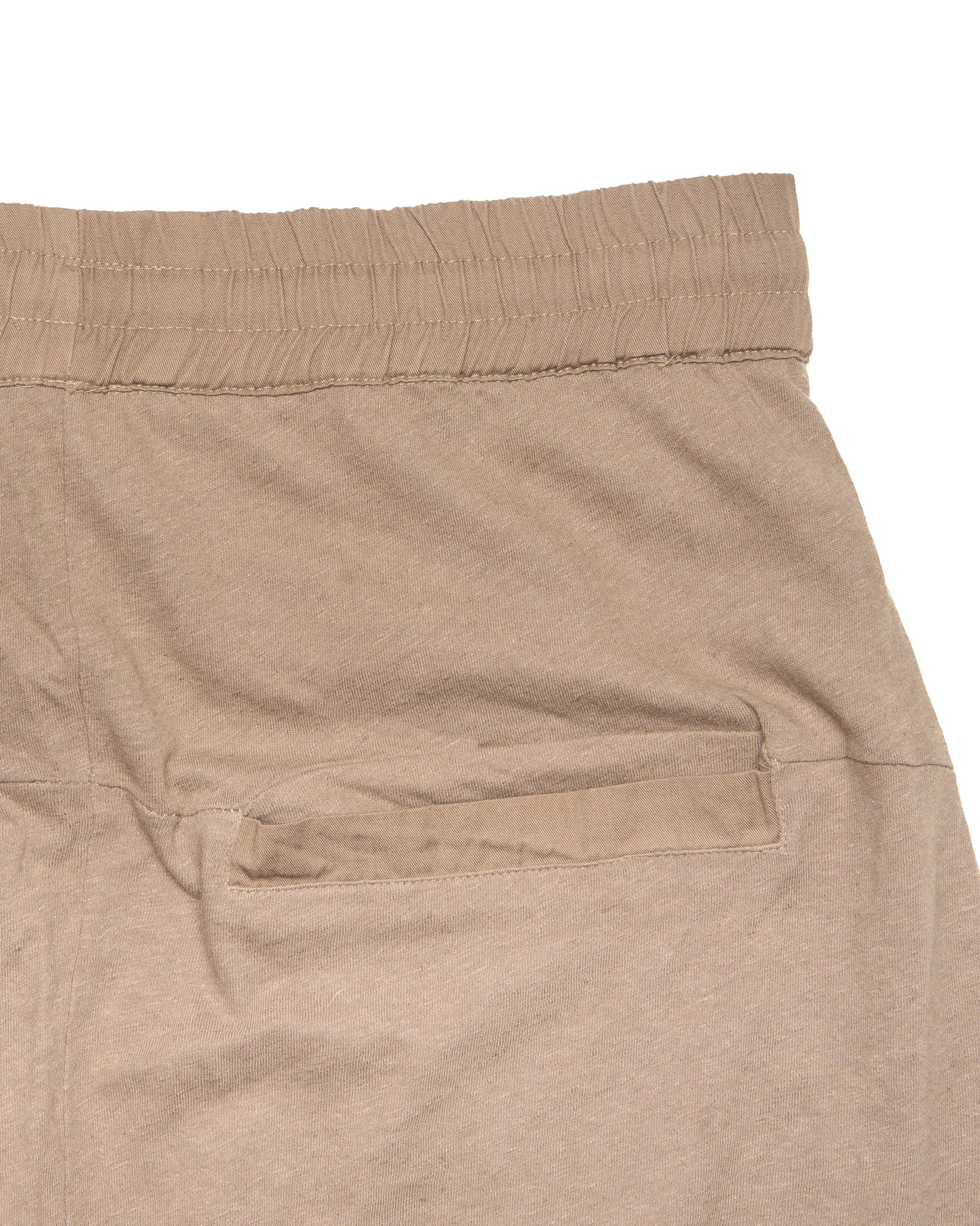 thom/krom Linen Drop Crotch Shorts