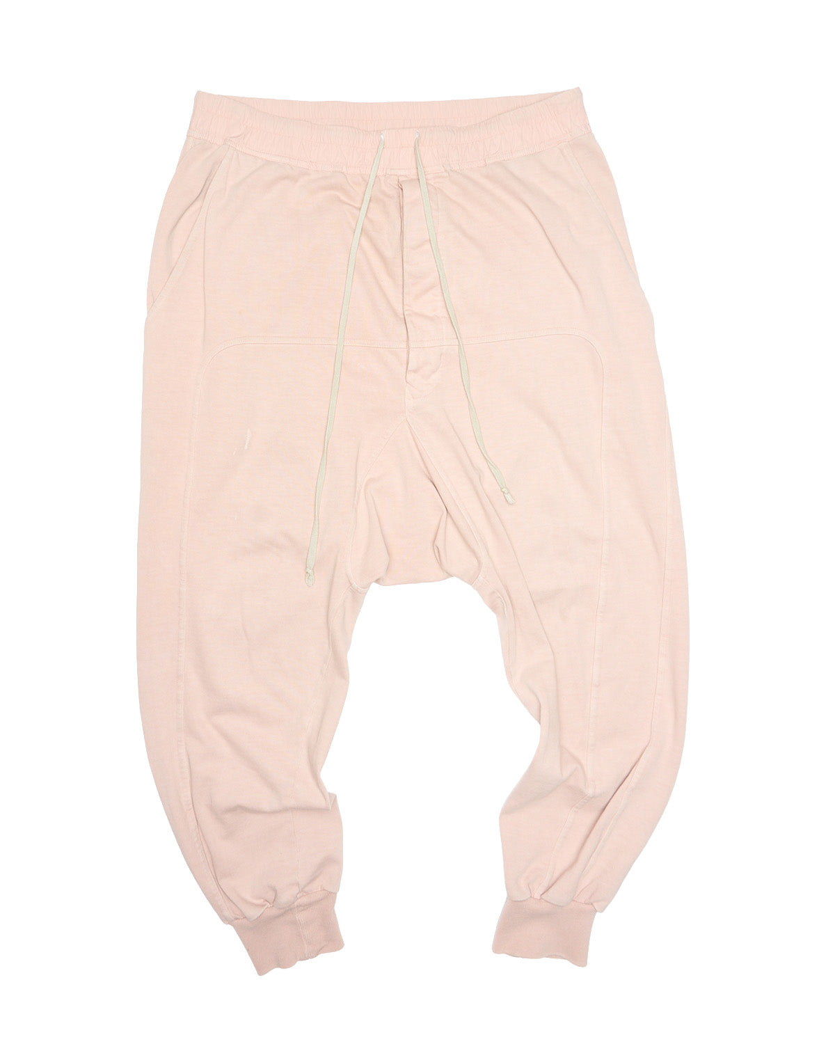 Rick Owens DRKSHDW サルエル ハーフパンツ FADE PINK A/W21 Rick Owens DRKSHDW 'GETHSEMANE' Faded Pink Drop Crotch
