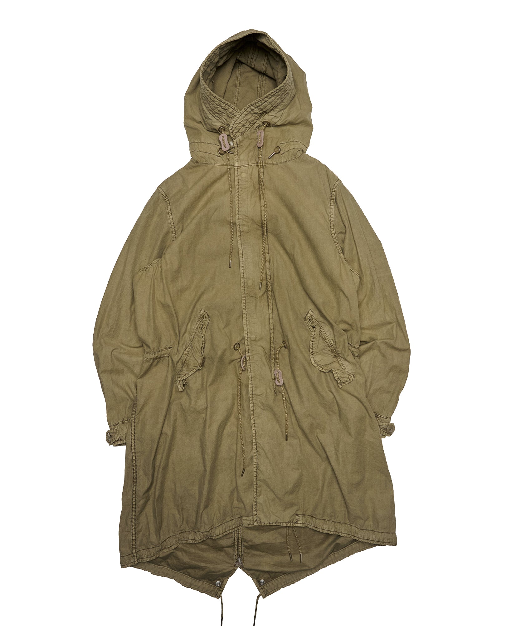 Early 2000s GOA Military Long Coat