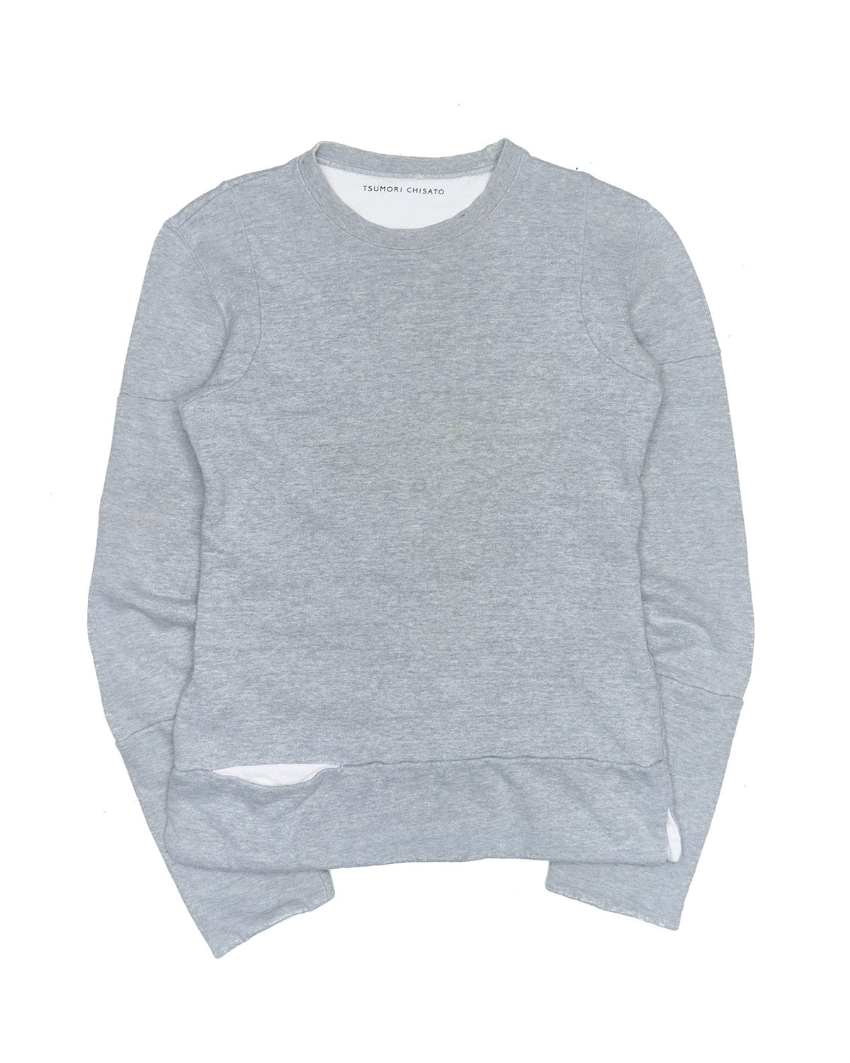 Early 2010s Tsumori Chisato Gray Sweatshirt