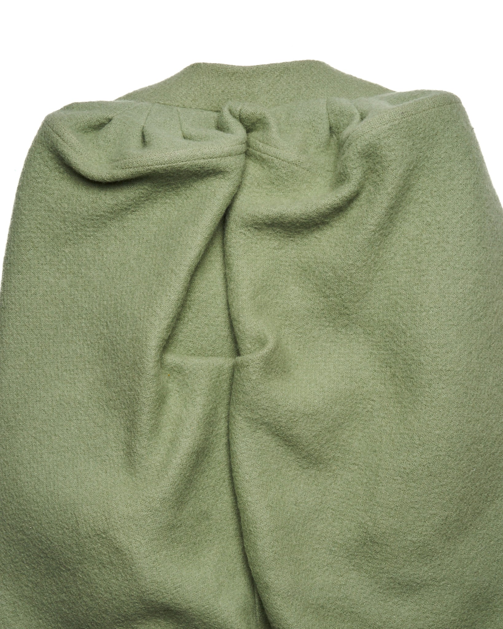 F/W17 Rick Owens “GLITTER” Sleeveless Wool Long Coat