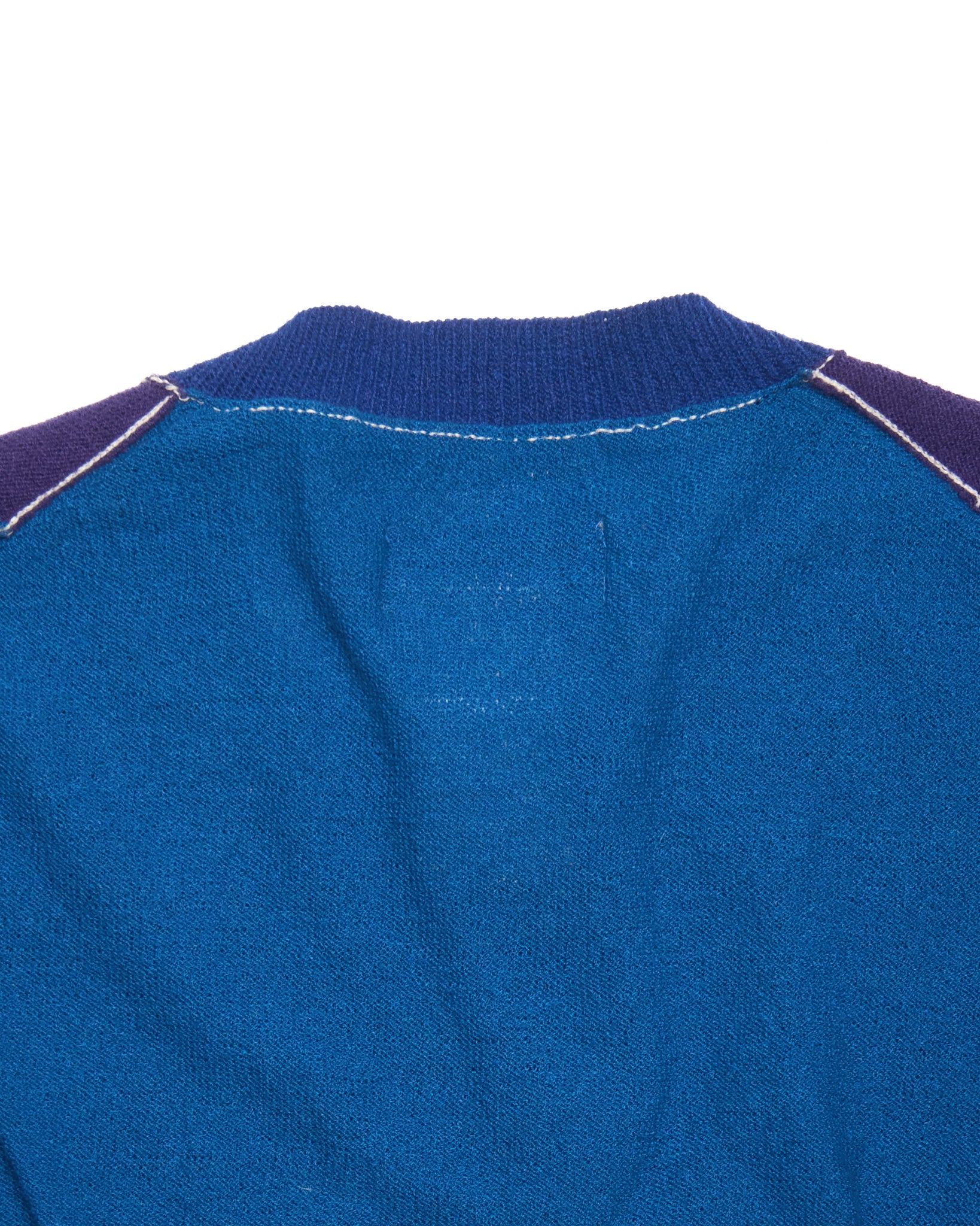 Yohji Yamamoto Contrast Patchwork Cardigan