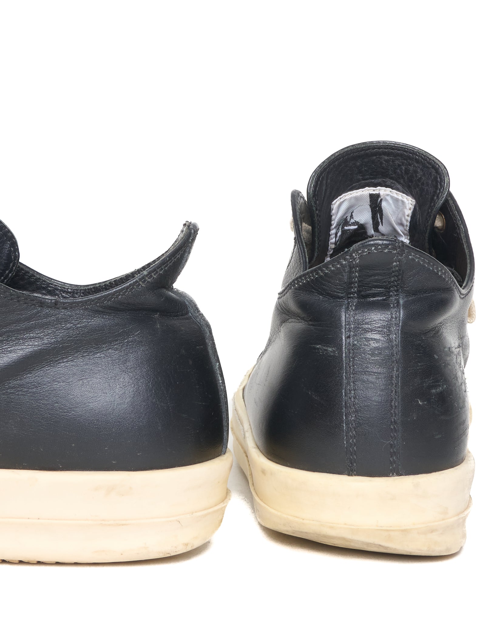 A/W16 Rick Owens “MASTODON” Low-top Ramones Calf Leather Sneakers