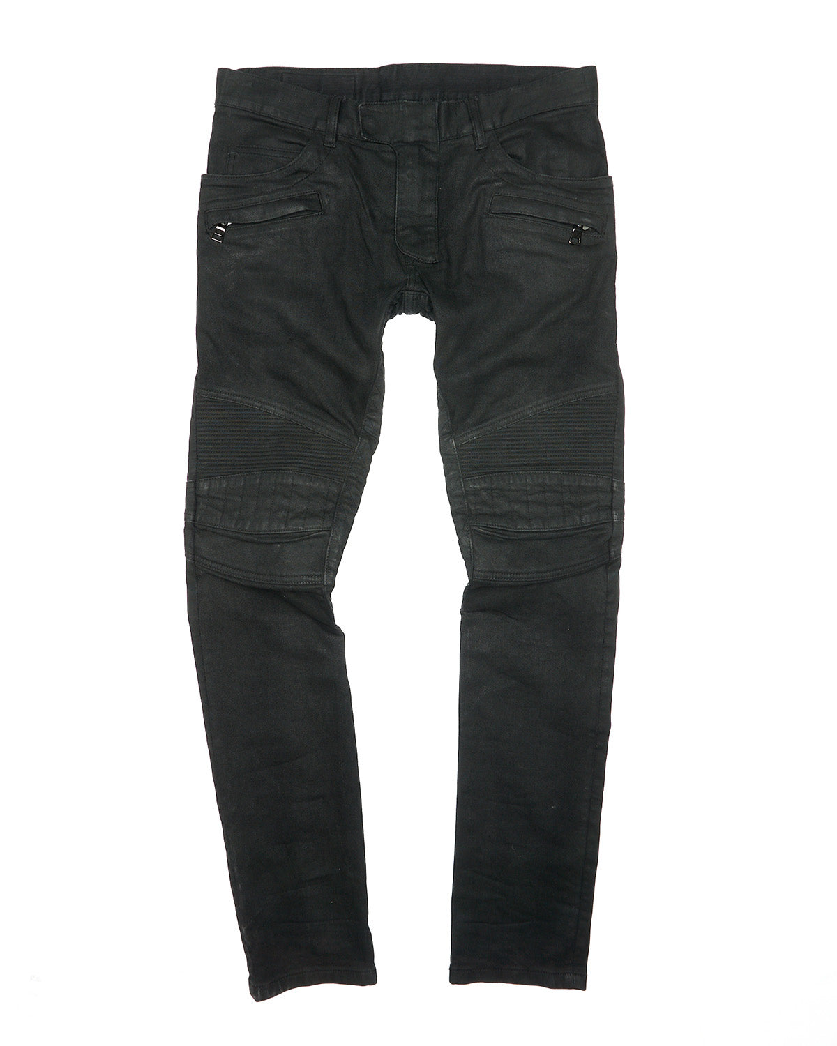 Mid 2010s Balmain Paris Biker Denim