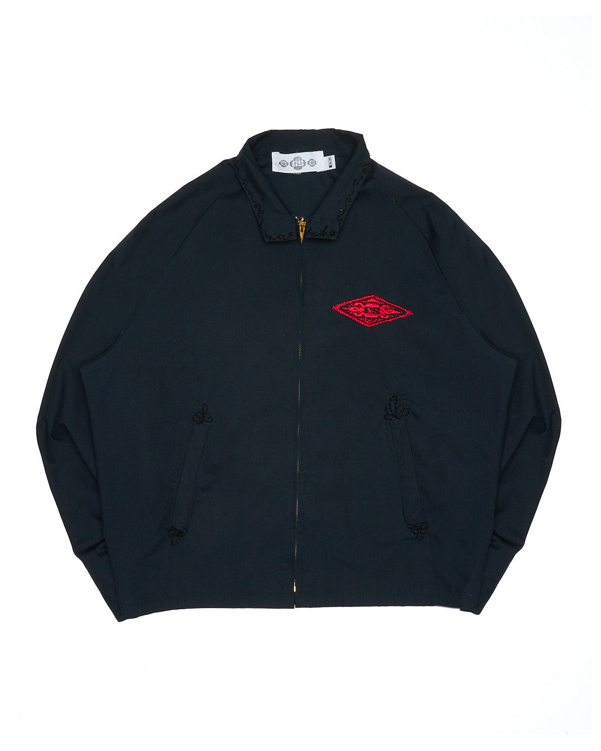 Denim Dealer x Knock Twice™ Navy/Red GS Crest Jacket