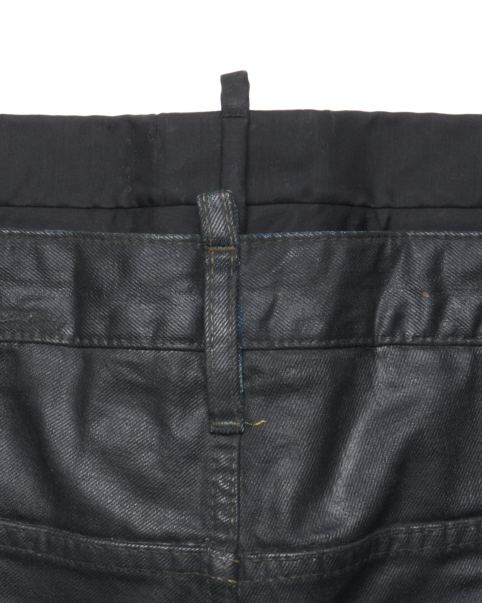 DSQUARED2 Waxed Paint Splatter Denim